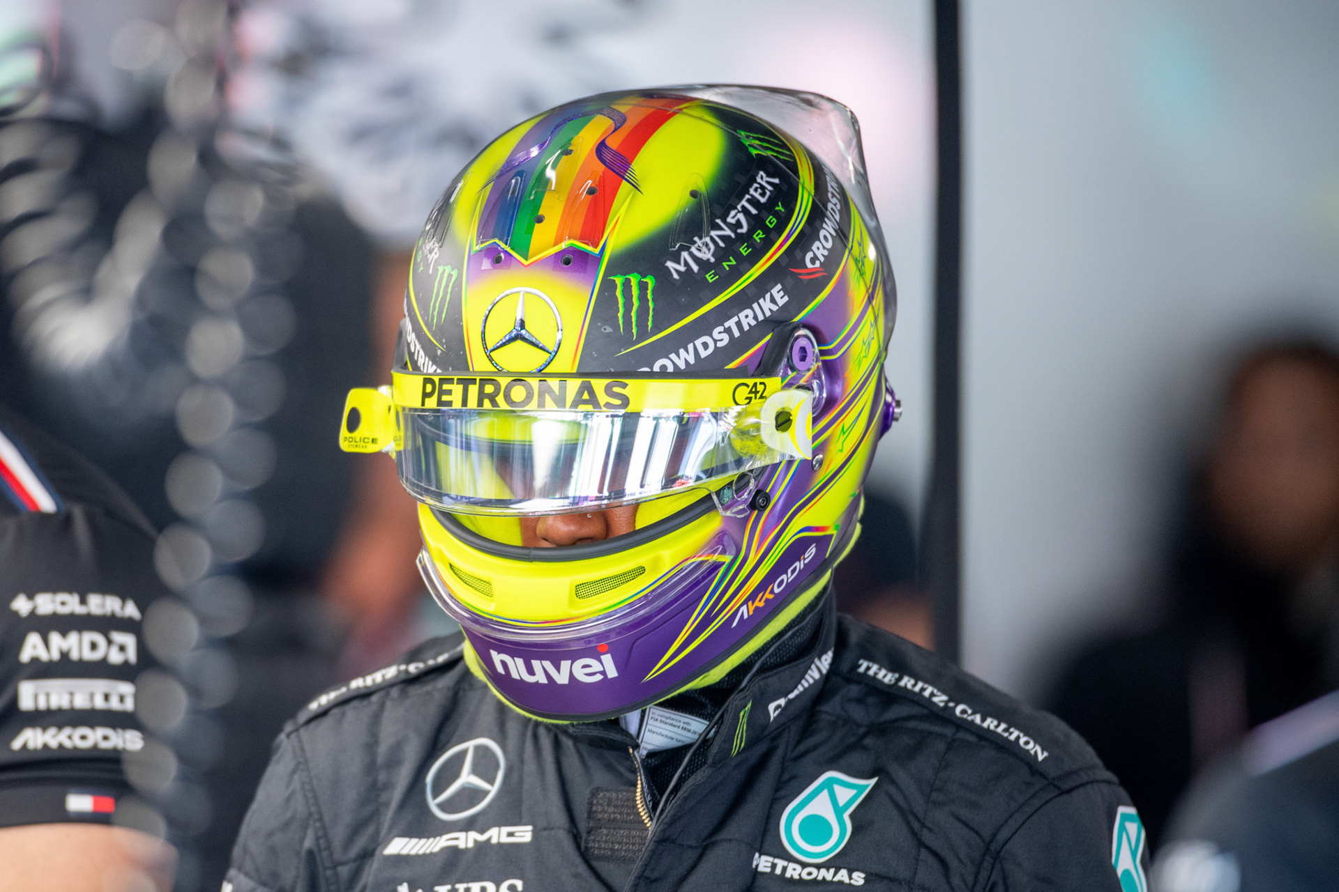 Lewis Hamilton (GBR) Mercedes AMG F1 Team; Formel 1 GP Holland / Zandvoort. Samstag, 26.08.2023
