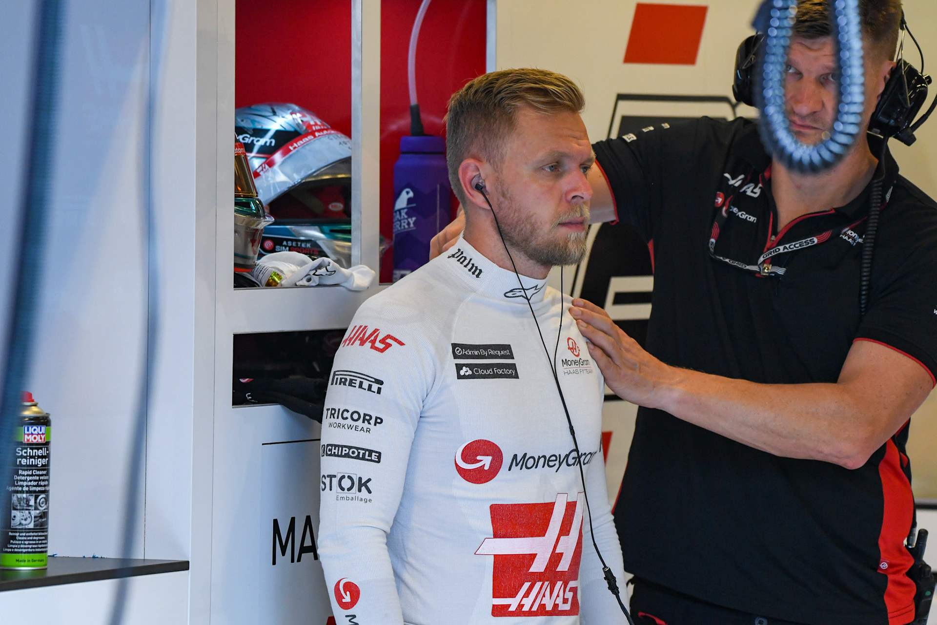 Kevin Magnussen (DEN) Haas F1 Team;Formel 1 GP Abu Dhabi. Freitag 24.11.2023