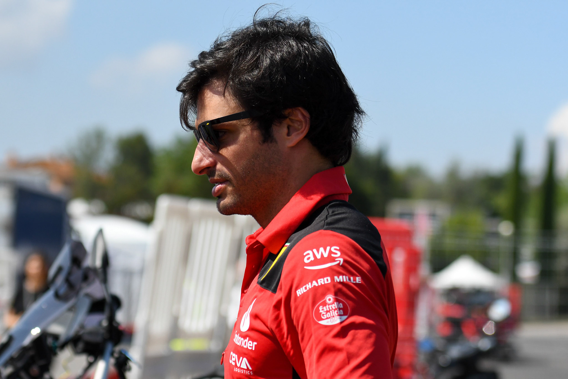 Carlos Sainz (ESP) Scuderia Ferrari; Formel 1 GP Barcelona. Freitag 02.06.2023