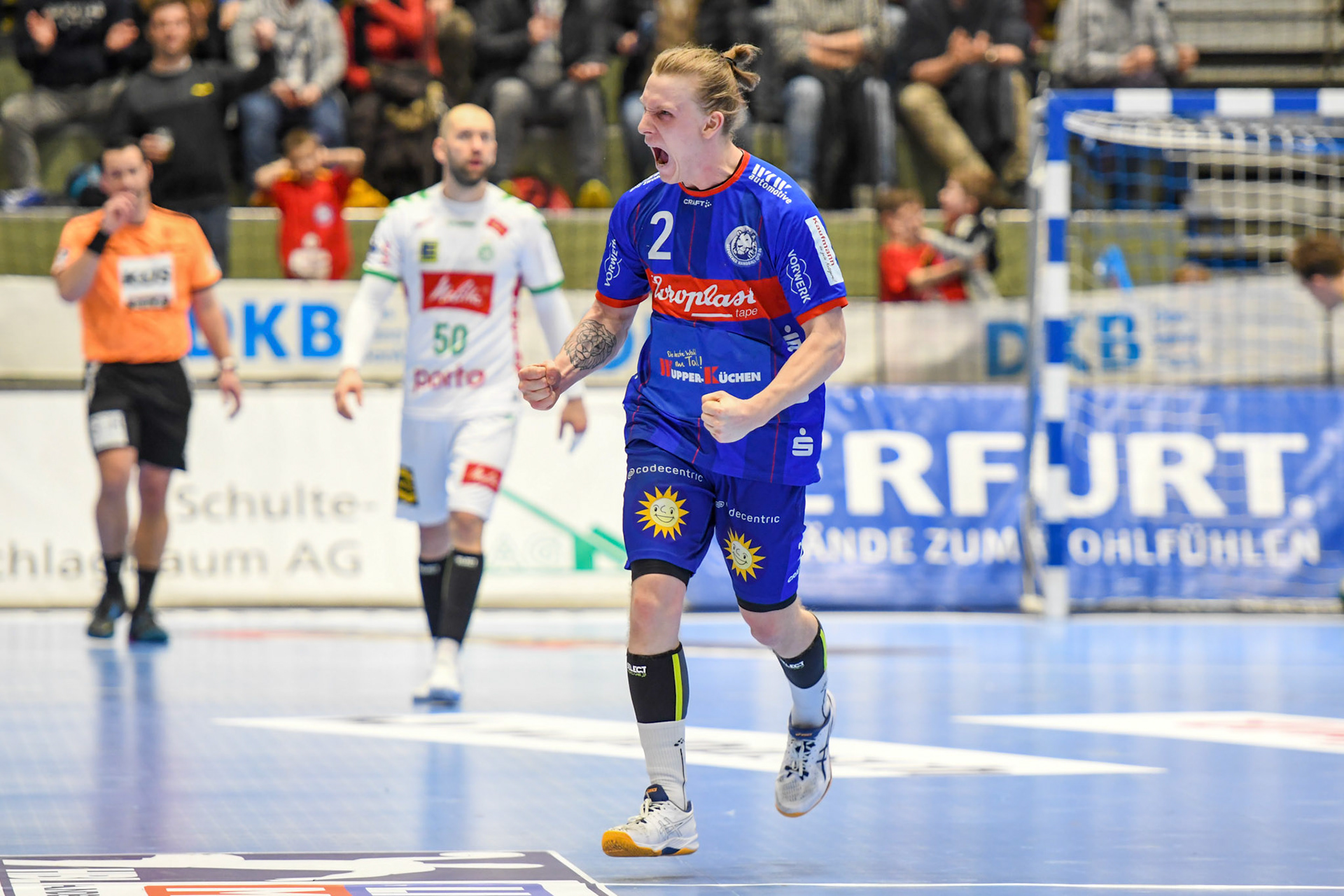 Noah Beyer; Handball Bundesliga; BHC 06 - GWD Minden 02.03.2023