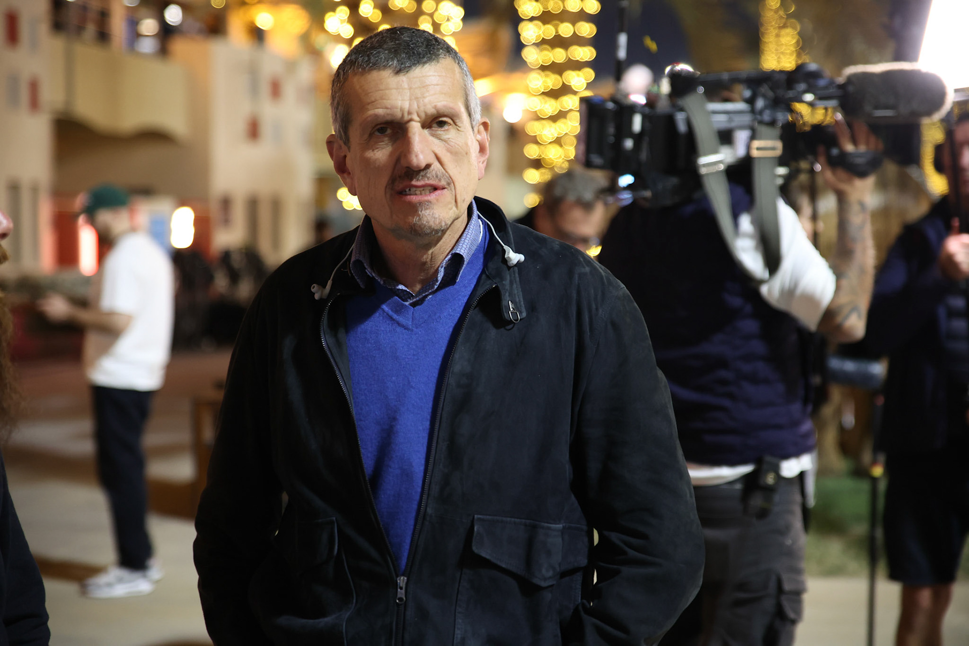 Günther Steiner, RTL F1; Formel 1 GP Bahrain. Freitag 01.03.2024