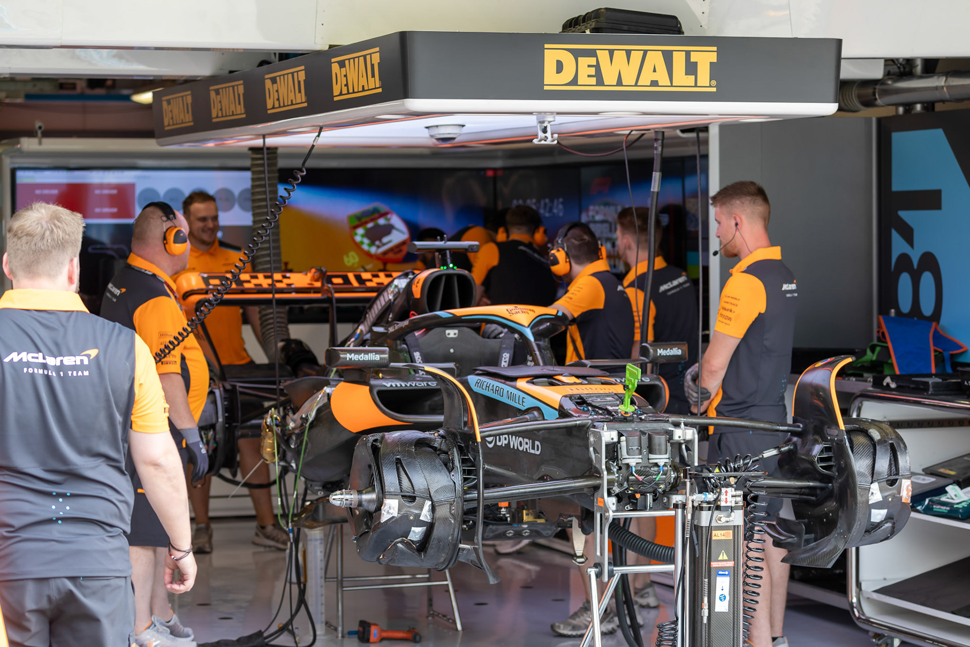 McLaren F1 Team; Formel 1 GP Italien / Monza. Donnerstag, 31.08.2023