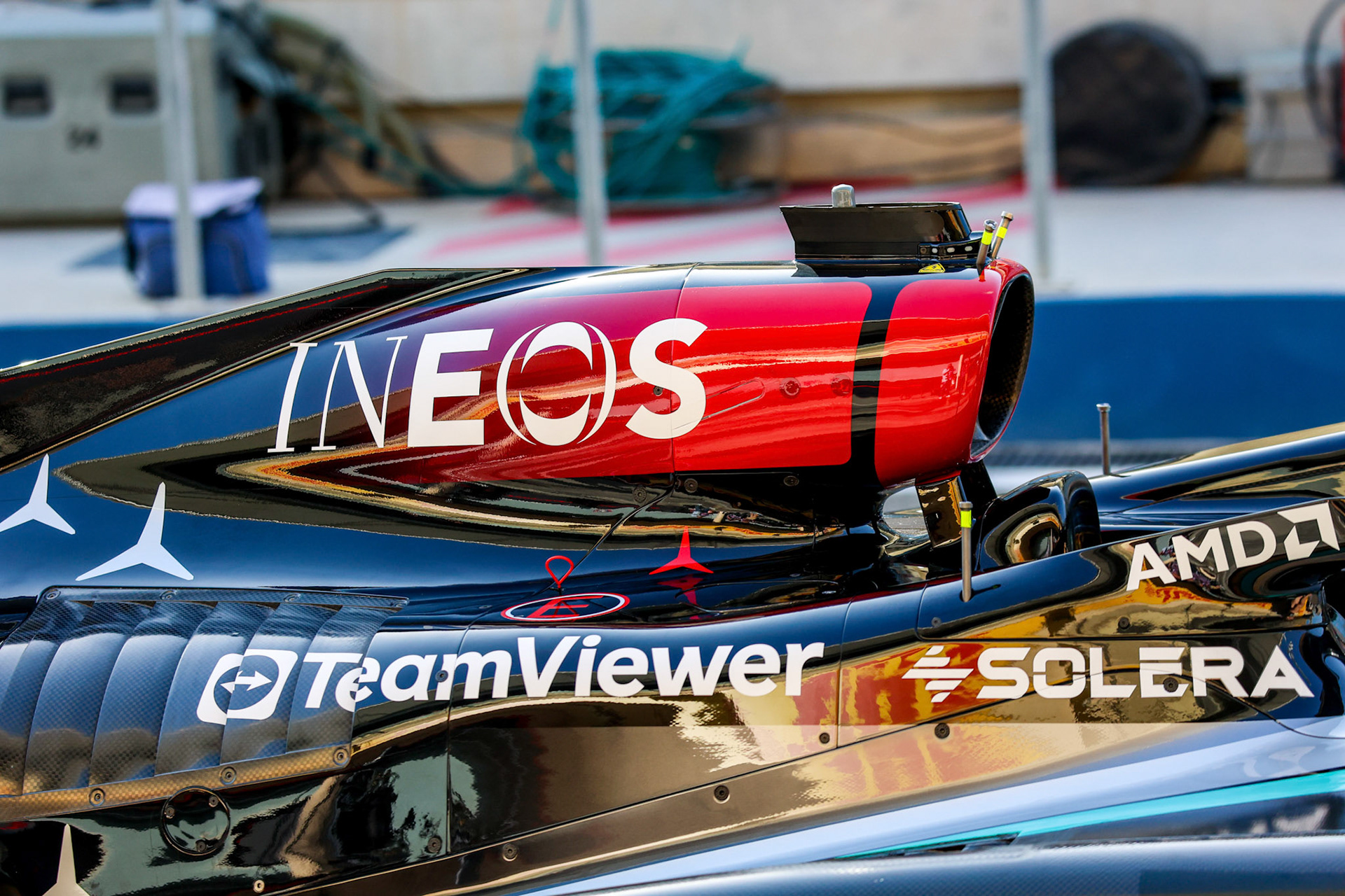 Lewis Hamilton #44, Mercedes-AMG Petronas F1 Team; Formel 1 Pre-Season Tests Bahrain. Donnerstag, 22.02.2024