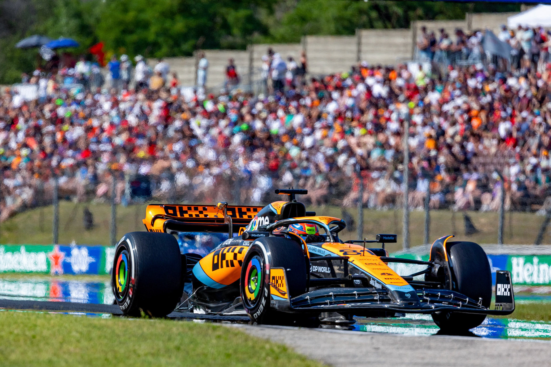 Oscar Piastri (AUS) McLaren F1; Formel 1 GP Budapest / Ungarn. Samstag, 22.07.2023