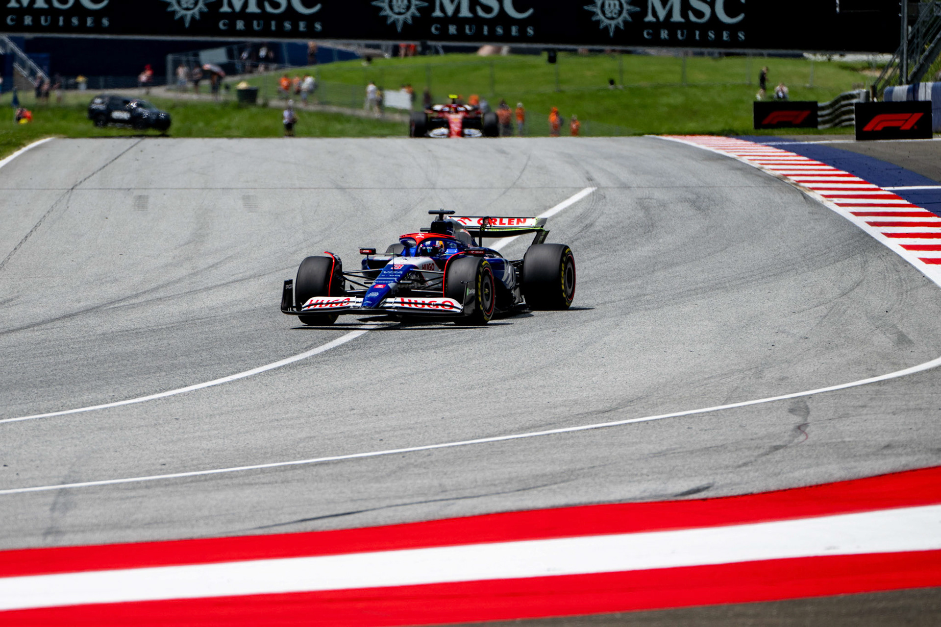 Daniel Ricciardo, #3, Visa Cash App RB Formula One Team;Formel 1 GP Austria / Österreich. Freitag, 28.06.2024