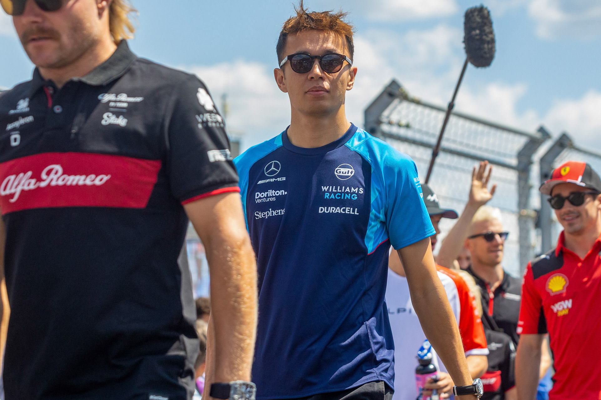Alexander Albon (THA) Williams Racing;Formel 1 GP Budapest / Ungarn. Sonntag, 23.07.2023