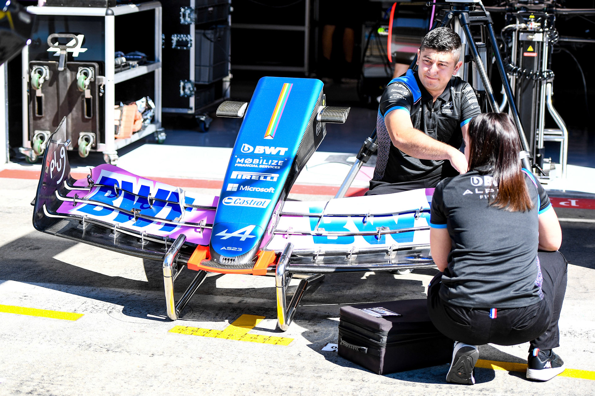 Alpine F1 Team; Formel 1 GP Austria / Österreich. Donnerstag 29.06.2023