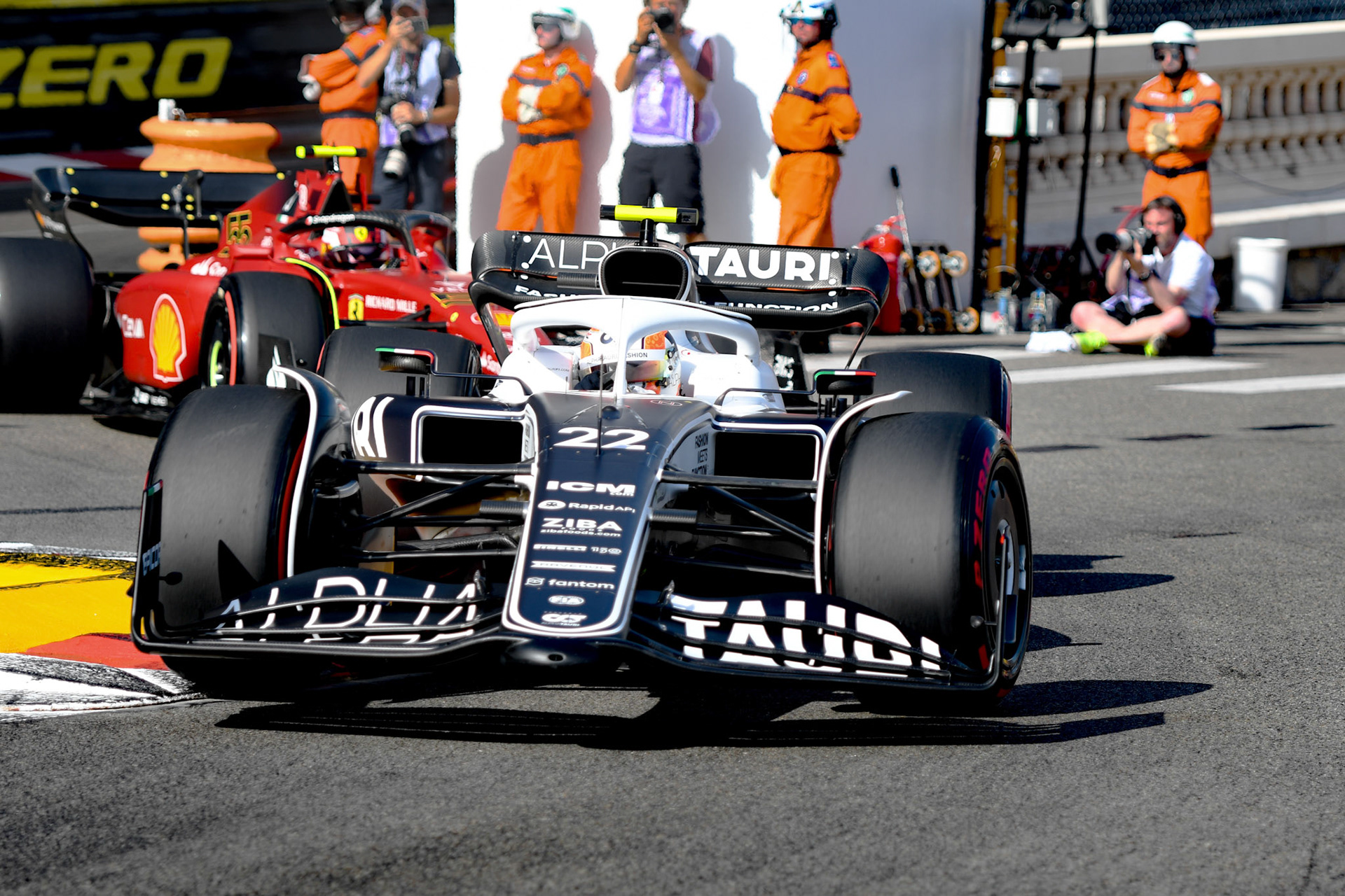 Yuki Tsunoda (JPN); Scuderia Alpha Tauri; Formel 1 Monaco am 27.05.2022