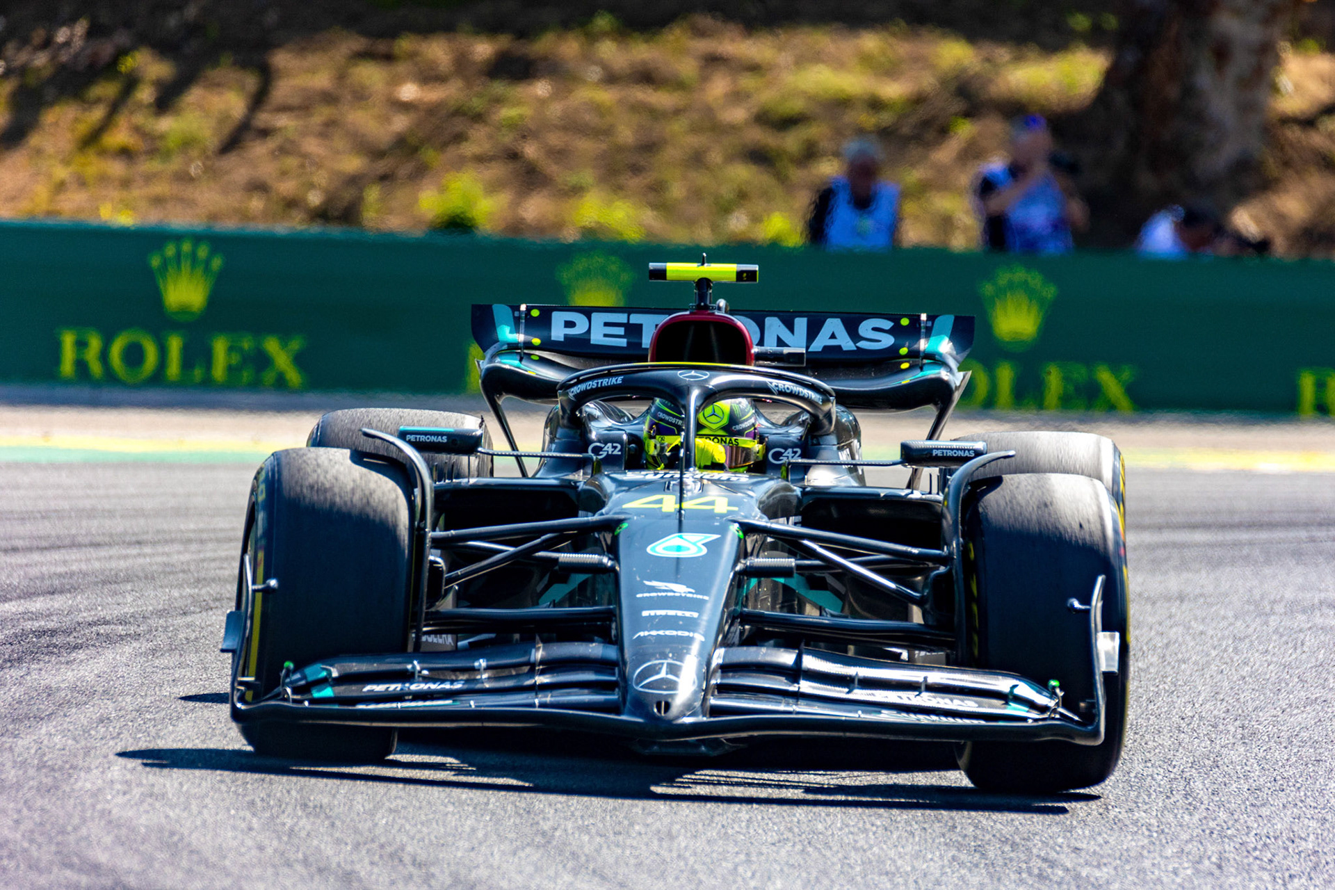 Lewis Hamilton (GBR) Mercedes AMG F1 Team; Formel 1 GP Budapest / Ungarn. Sonntag, 23.07.2023