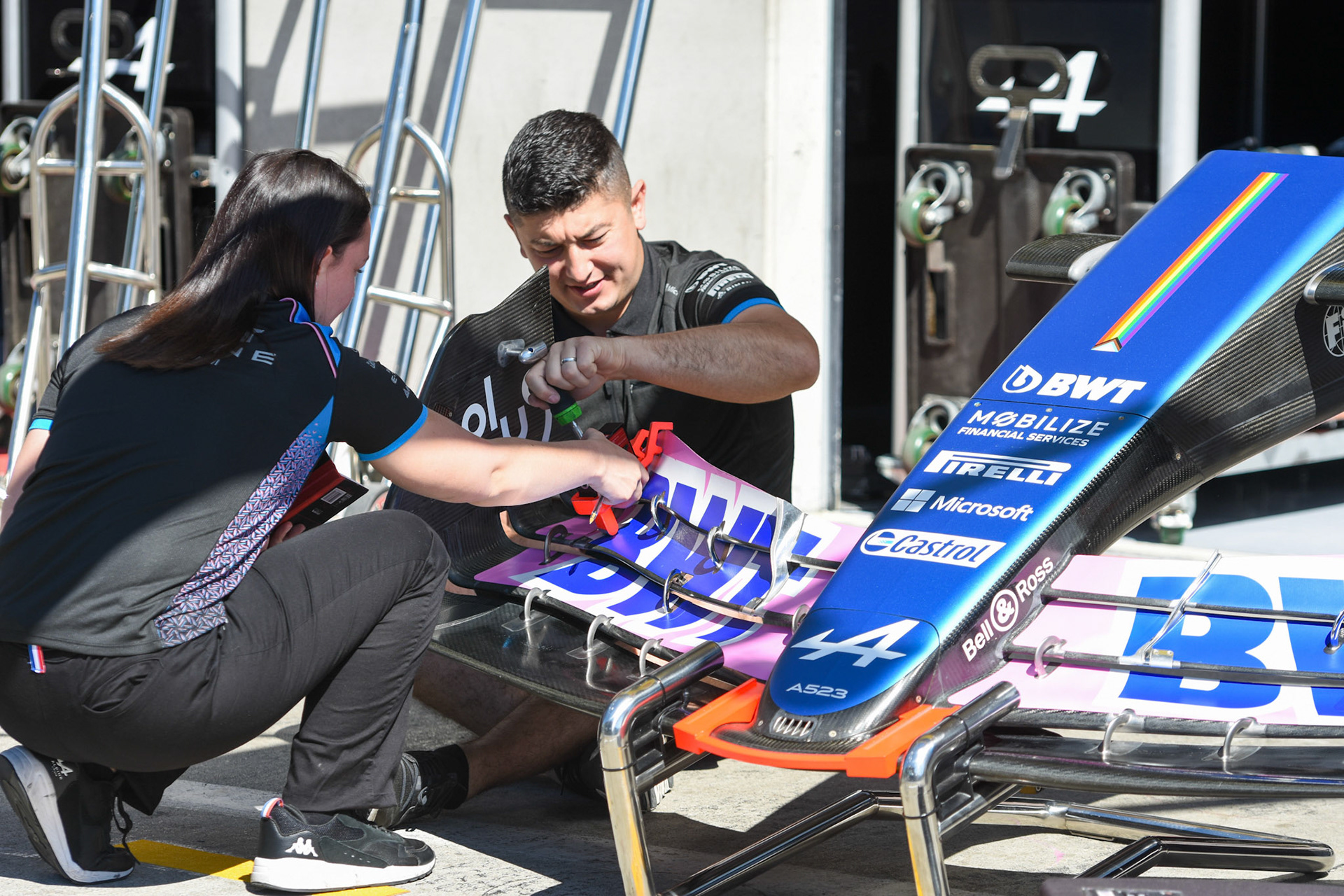 Alpine F1 Team; Formel 1 GP Austria / Österreich. Donnerstag 29.06.2023
