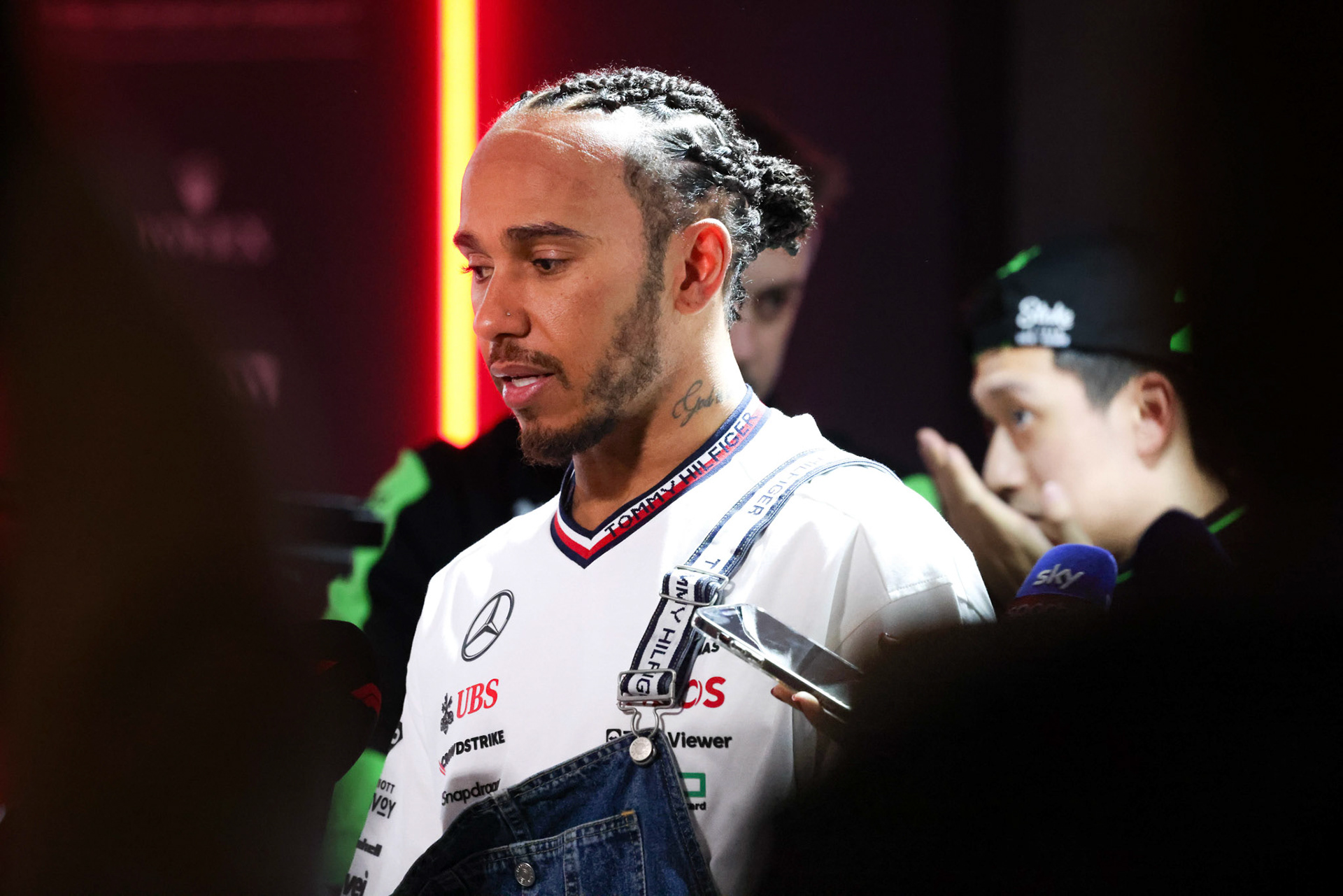 Lewis Hamilton #44, Mercedes-AMG Petronas F1 Team; Formel 1 GP Bahrain. Freitag 01.03.2024