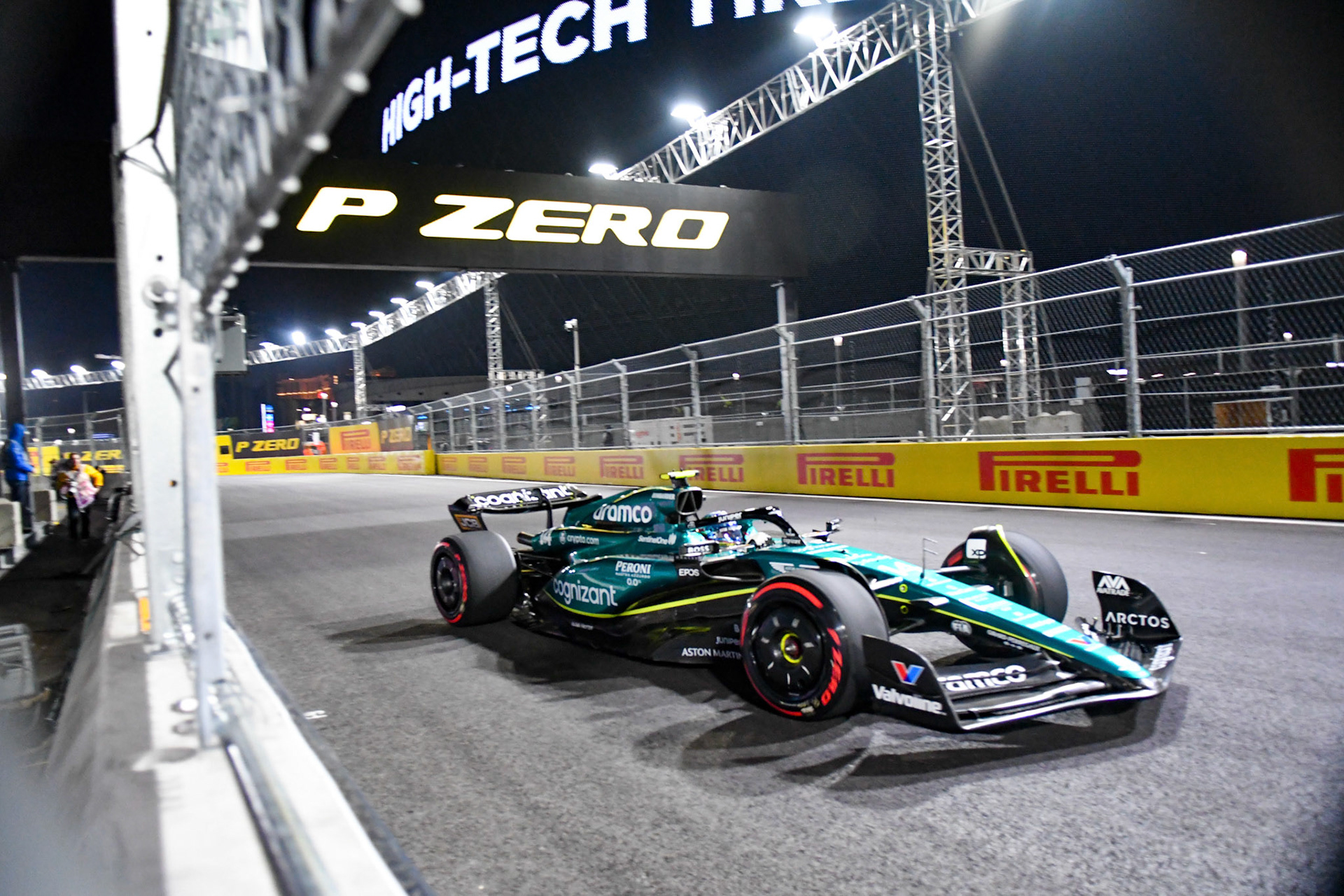 Fernando Alonso (ESP) Aston Martin Formula One Team; Formel 1 GP USA Las Vegas. Samstag 18.11.2023