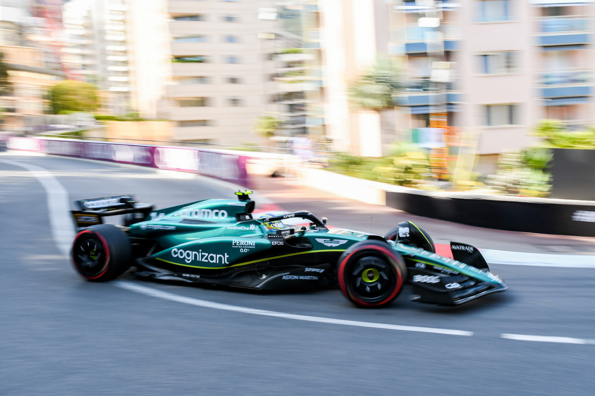 Fernando Alonso (ESP) Aston Martin Formula One Team; Formel 1 GP Monaco. Freitag 26.05.2023