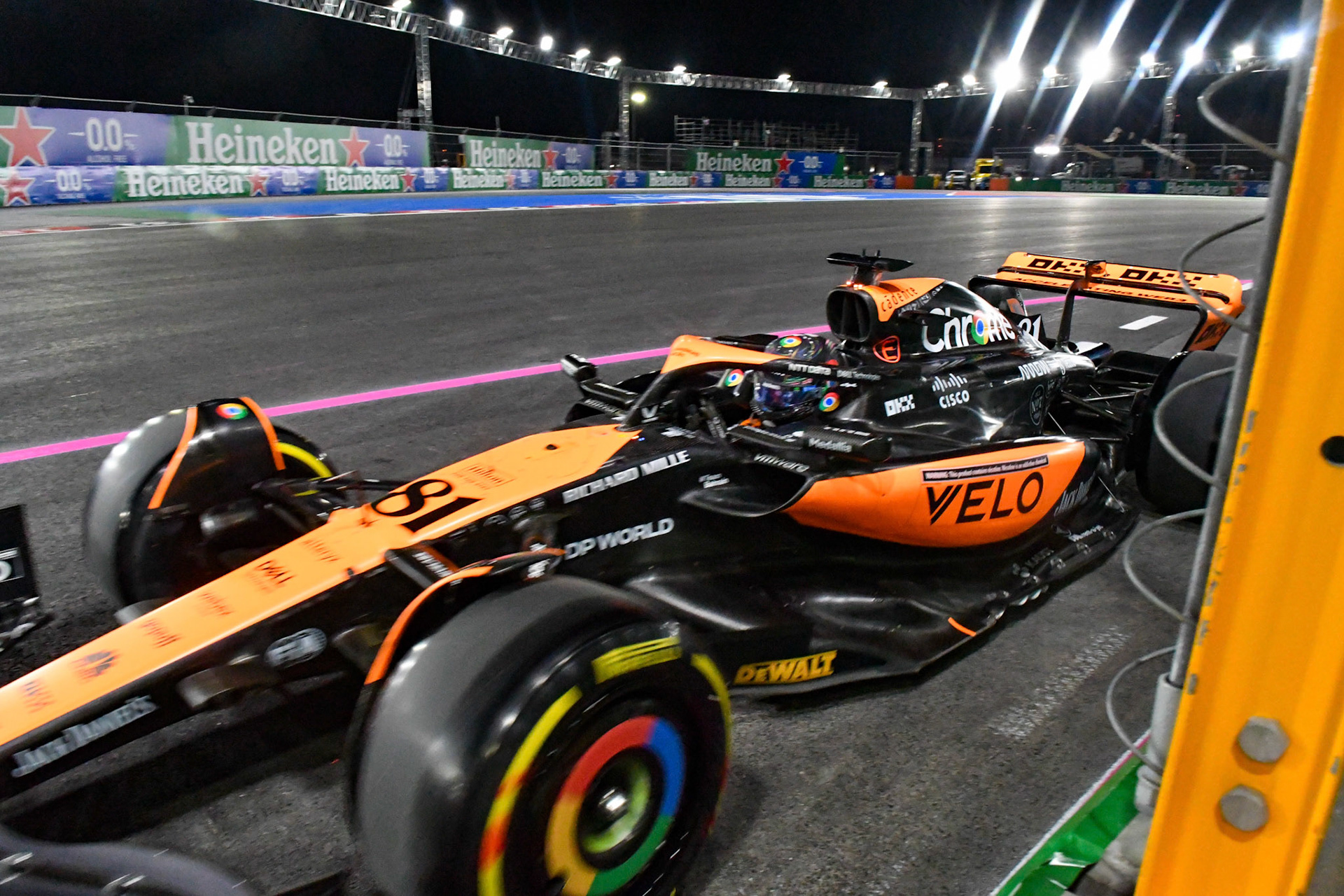 Oscar Piastri (AUS) McLaren F1; Formel 1 GP USA Las Vegas. Samstag 18.11.2023