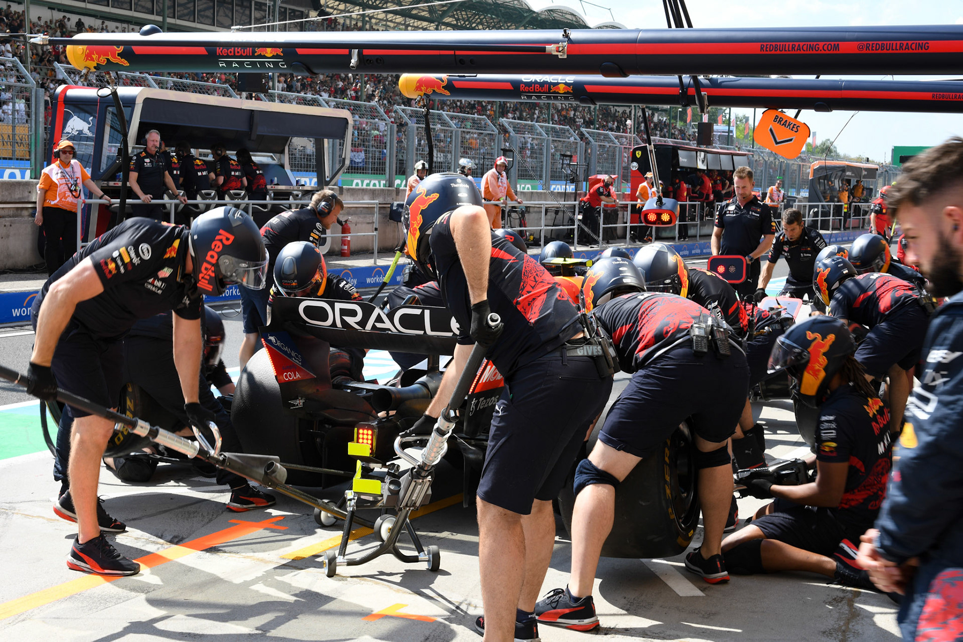 Max Verstappen (NED) Red Bull Racing; Formel 1 Ungarn am 29.07.2022