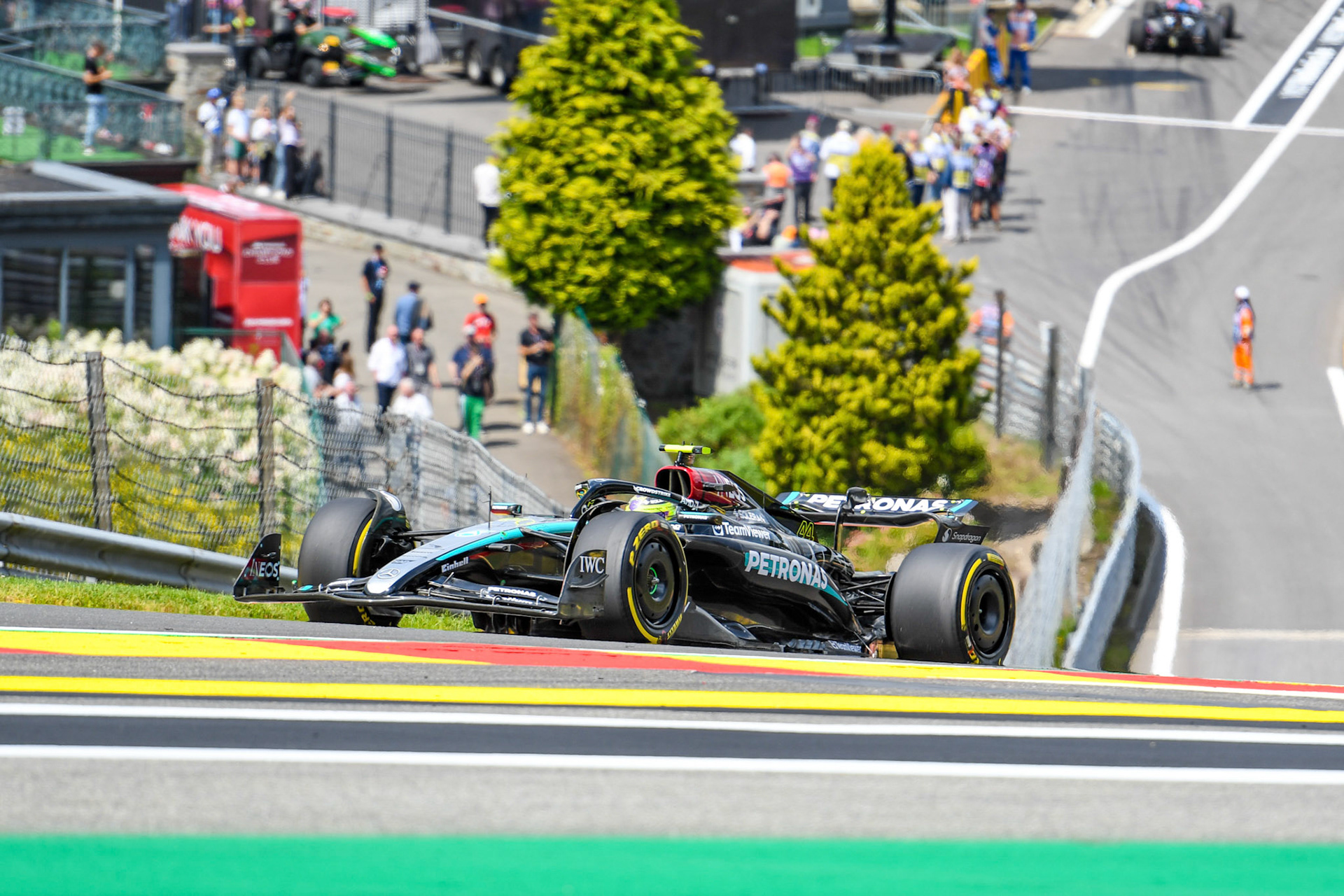 Lewis Hamilton #44, Mercedes-AMG Petronas F1 Team;Formel 1 GP Spa / Belgien. Freitag, 26.07.2024
