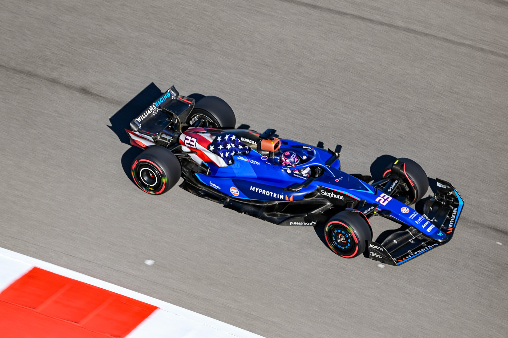 Alexander Albon (THA) Williams Racing;Formel 1 GP USA Austin Texas. Samstag 21.10.2023