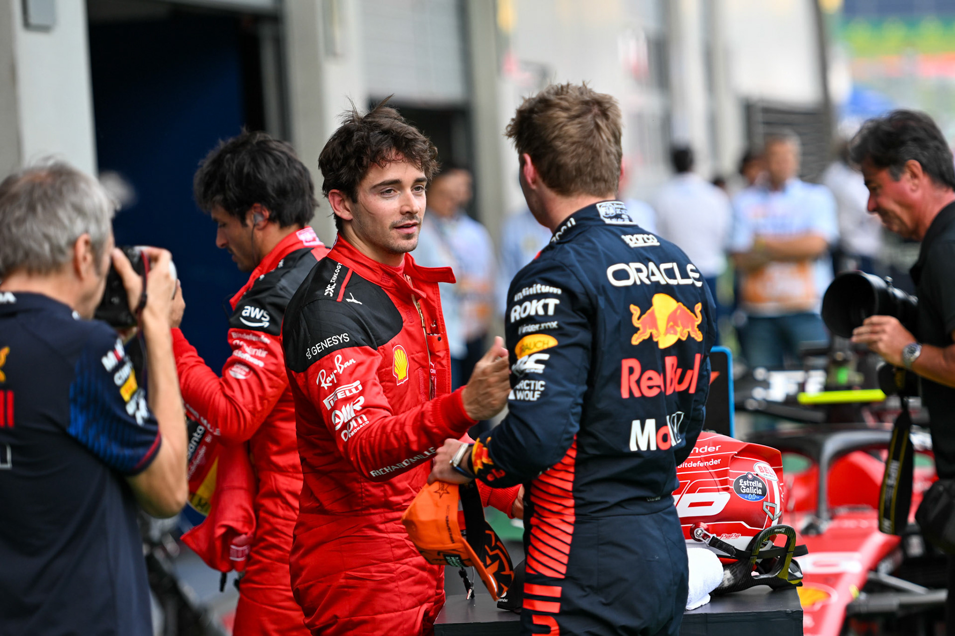 Charles Leclerc (MCO) Scuderia Ferrari;Formel 1 GP Austria / Österreich. Freitag, 30.06.2023