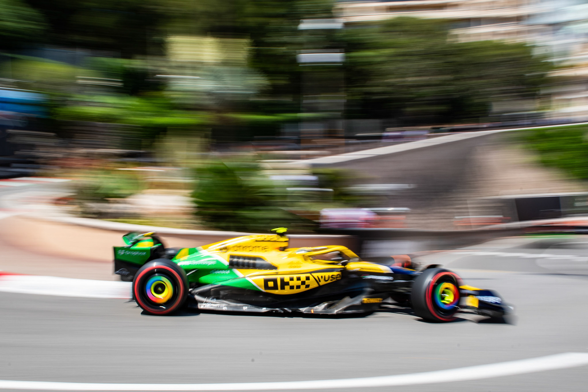 Lando Norris #4, McLaren Formula 1 Team; Formel1 GP Monaco Samstag, 25.05.2024