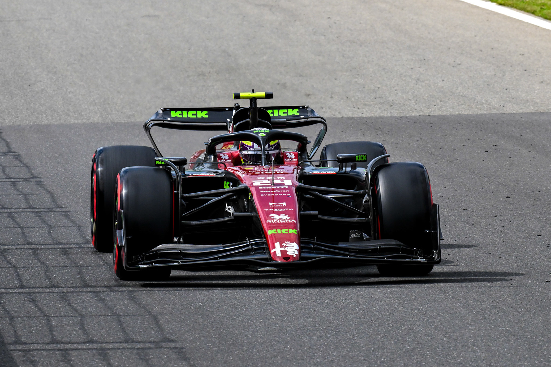 Guanyu Zhou (CHN) Alfa Romeo F1 Team;Formel 1 GP Spa Francorchamps/ Belgien. Sonntag, 30.07.2023