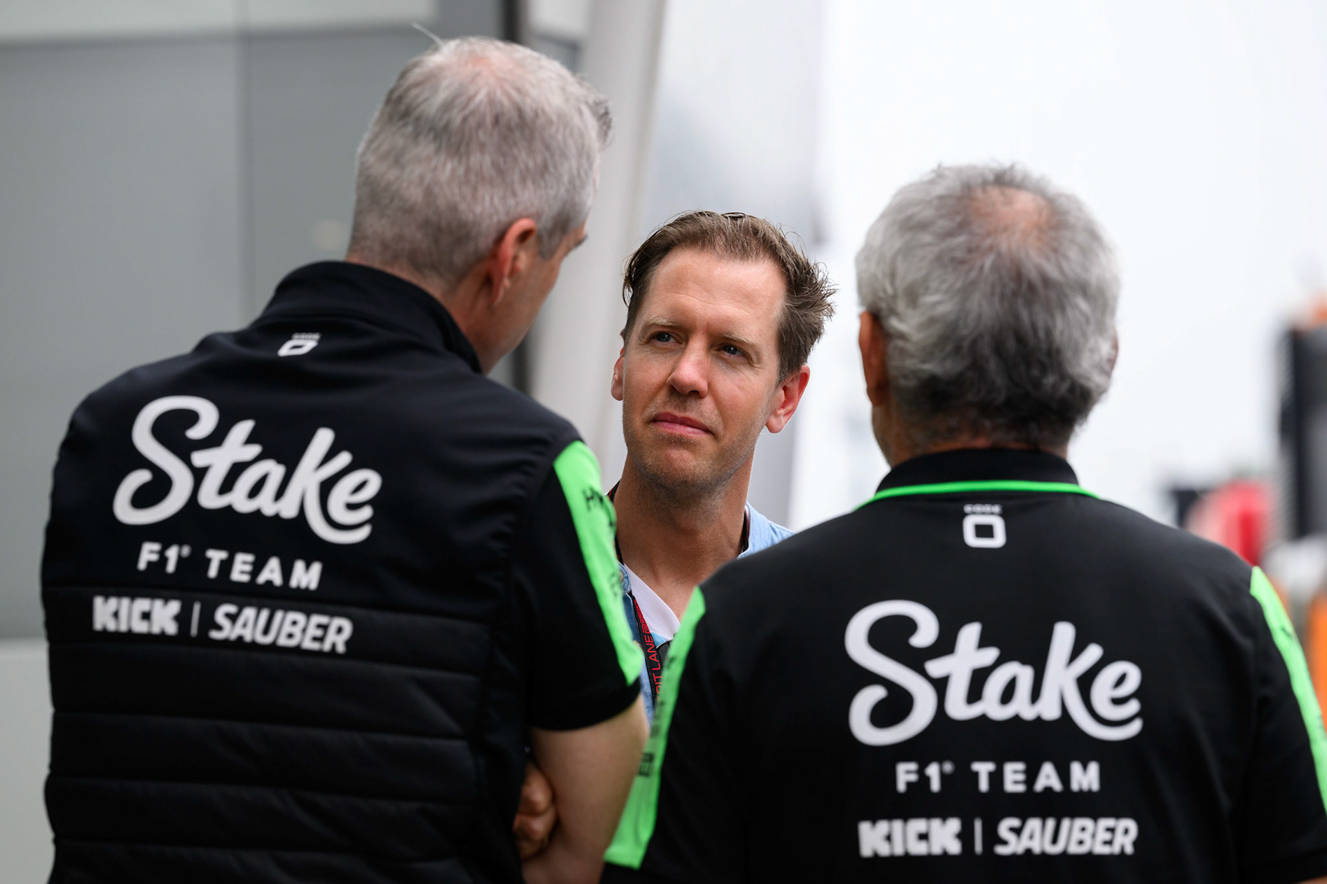 Beat Zehnder und Sebastian Vettel; F1 GP Imola / Italien Donnerstag, 16.05.2024