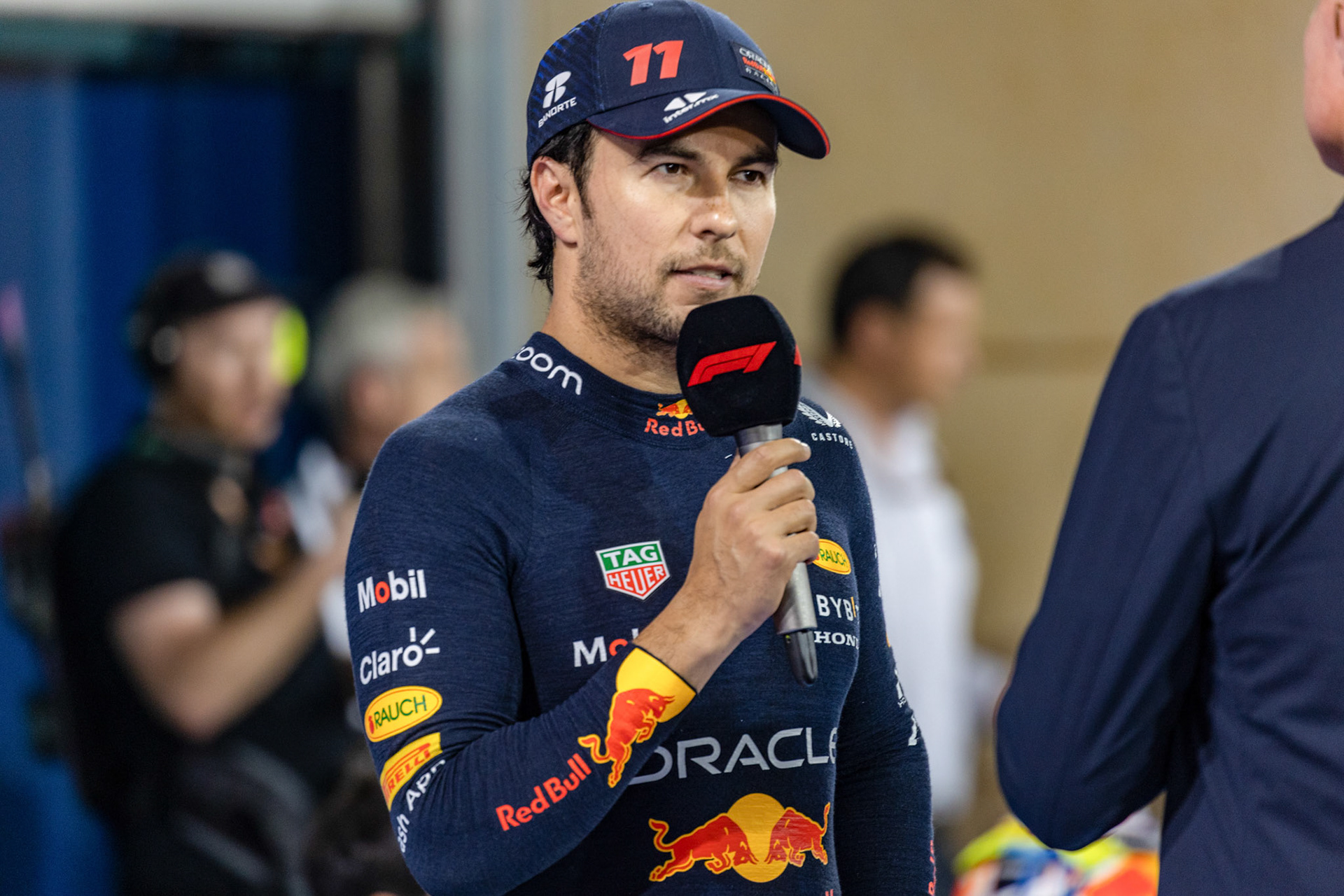 Sergio Perez (MEX) Red Bull Racing; Formel 1 GP Bahrain. Samstag 04.03.2023