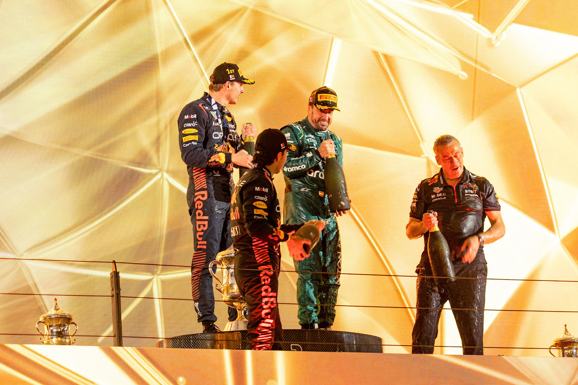 Max Verstappen (NED) Red Bull Racing; Formel 1 GP Bahrain. Sonntag 05.03.2023