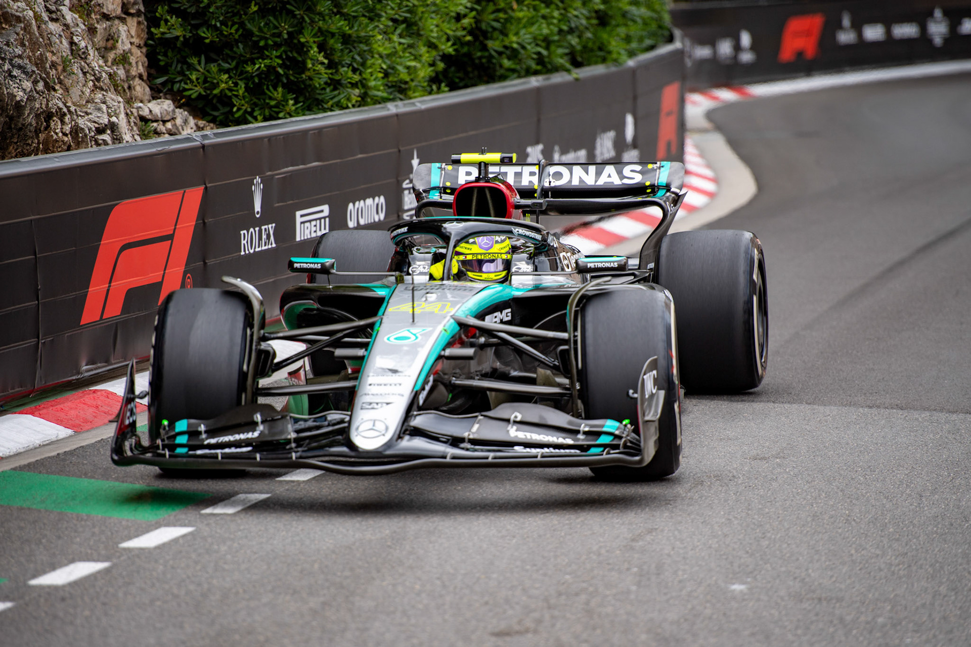 Lewis Hamilton #44, Mercedes-AMG Petronas F1 Team; Formel1 GP Monaco Freitag, 24.05.2024
