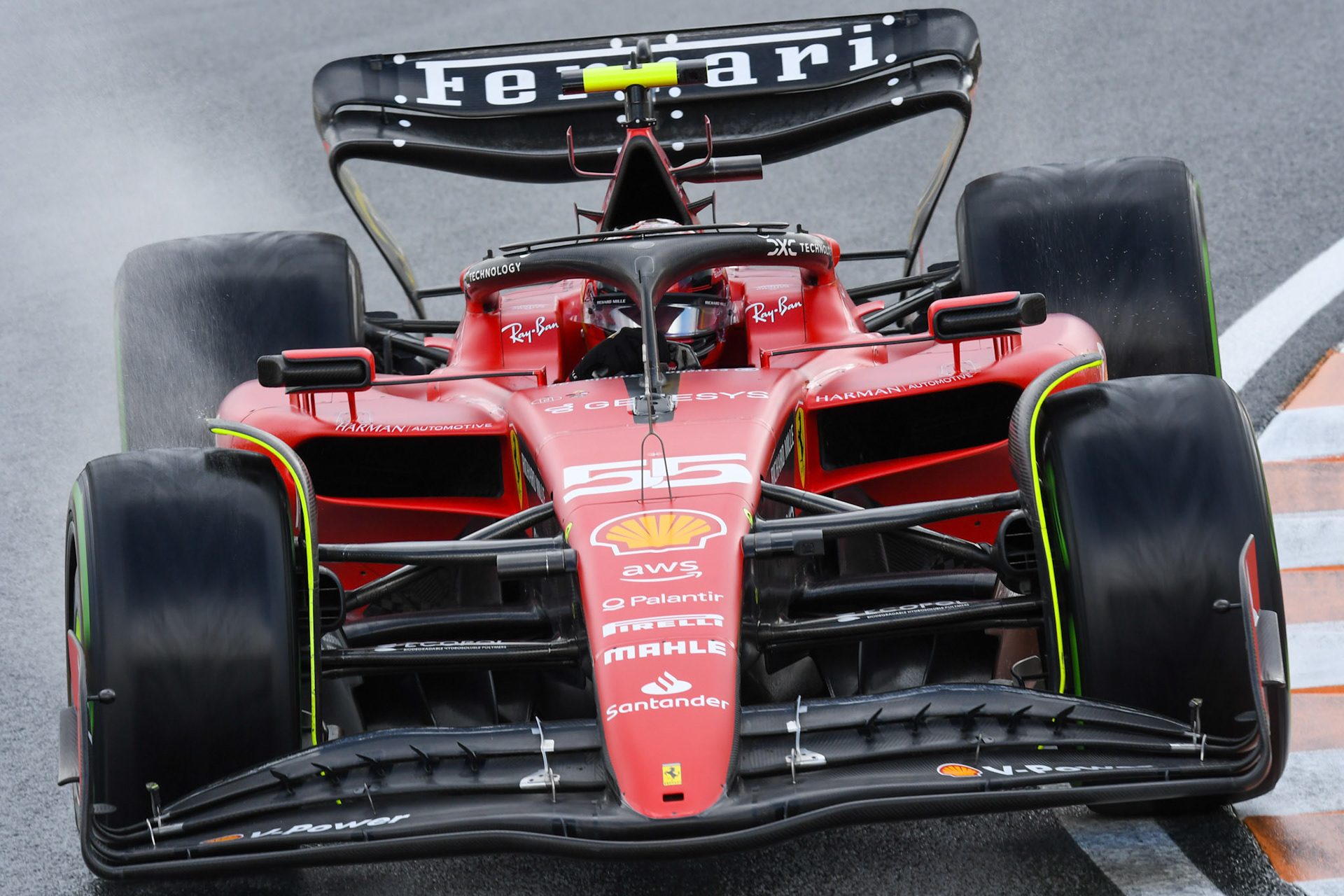 Carlos Sainz (ESP) Scuderia Ferrari; Formel 1 GP Holland / Zandvoort. Samstag, 26.08.2023