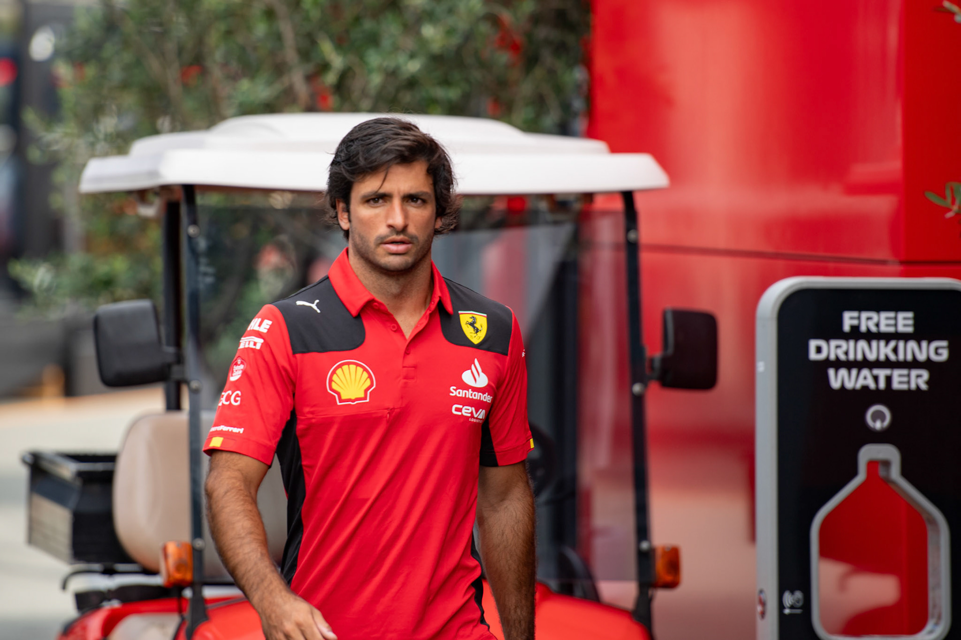 Carlos Sainz (ESP) Scuderia Ferrari; Formel 1 GP Holland / Zandvoort. Freitag, 25.08.2023