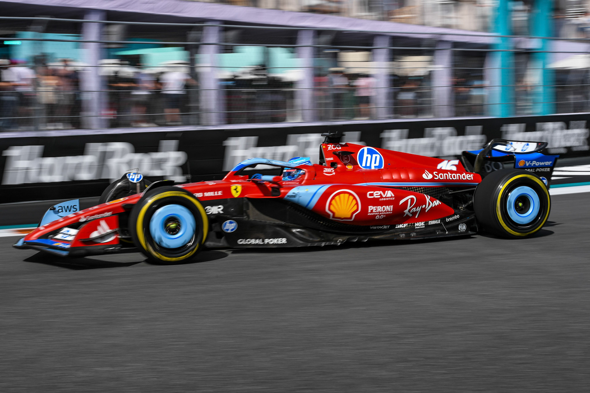 Charles Leclerc #16, Scuderia Ferrari; Formel 1 GP Miami / USA. 04.05.2024