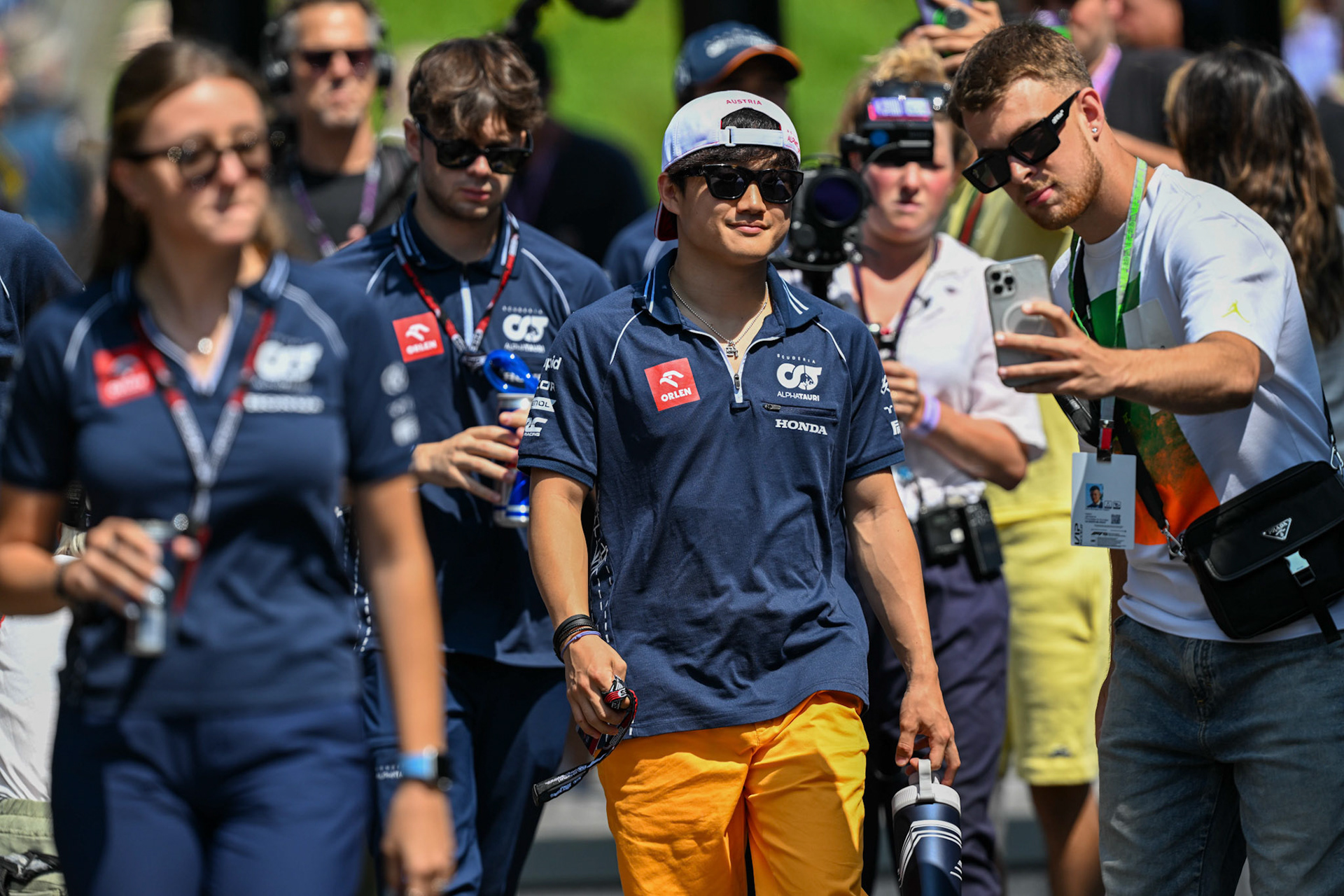 Yuki Tsunoda (JPN) Scuderia Alpha Tauri;Formel 1 GP Austria / Österreich. Freitag, 30.06.2023