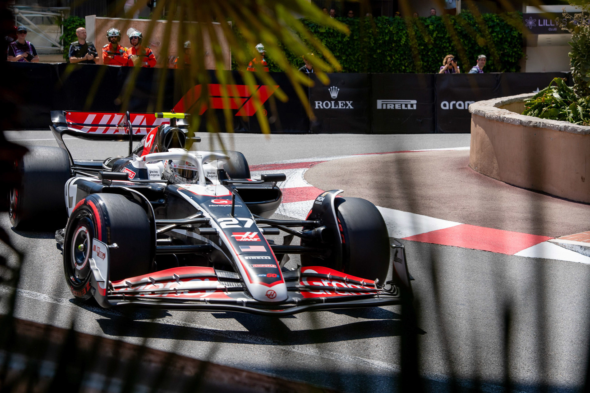 Nico Hülkenberg #27, MoneyGram Haas F1 Team; Formel1 GP Monaco Samstag, 25.05.2024