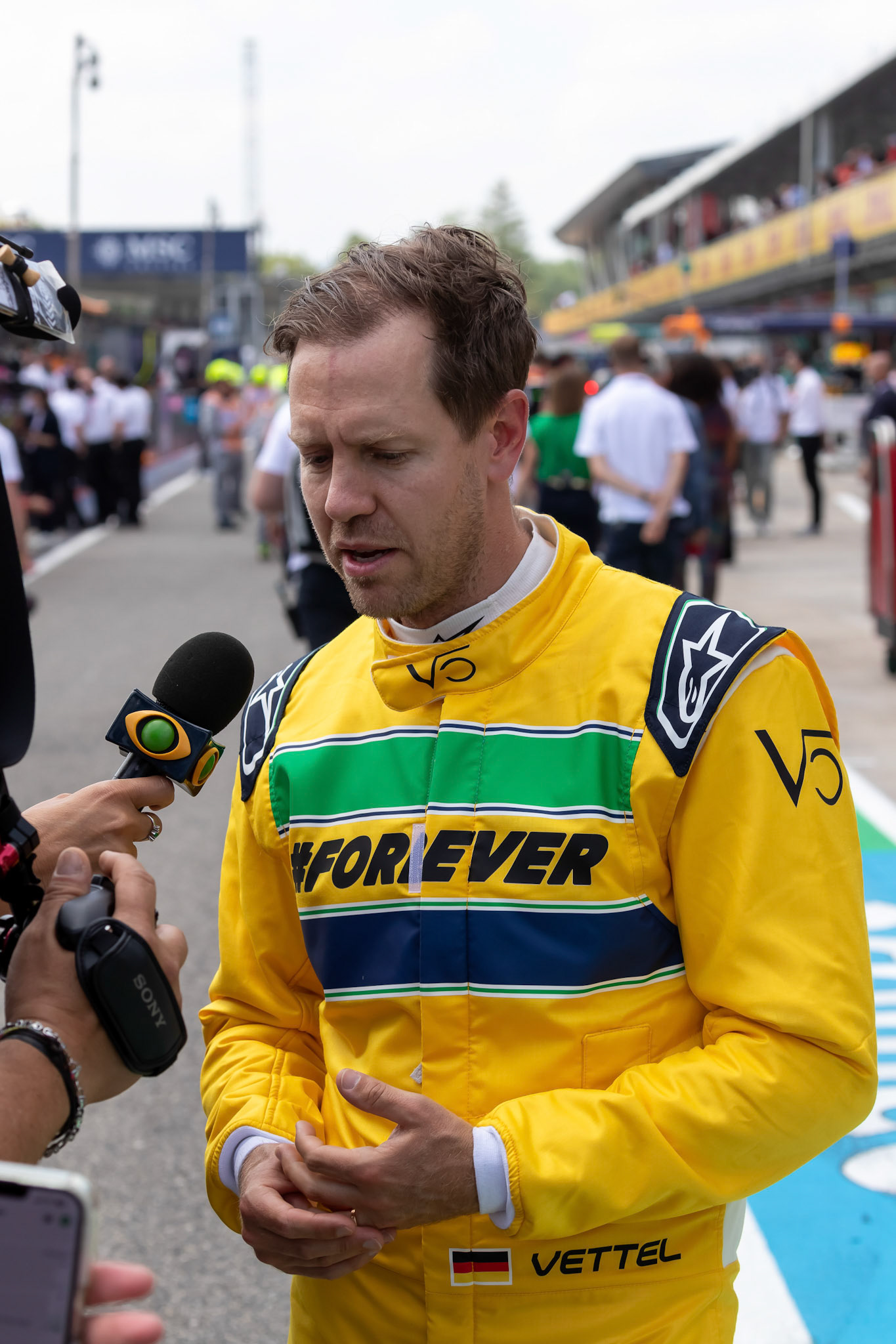 Sebastian Vettel; F1 GP Imola / Italien Sonntag, 19.05.2024