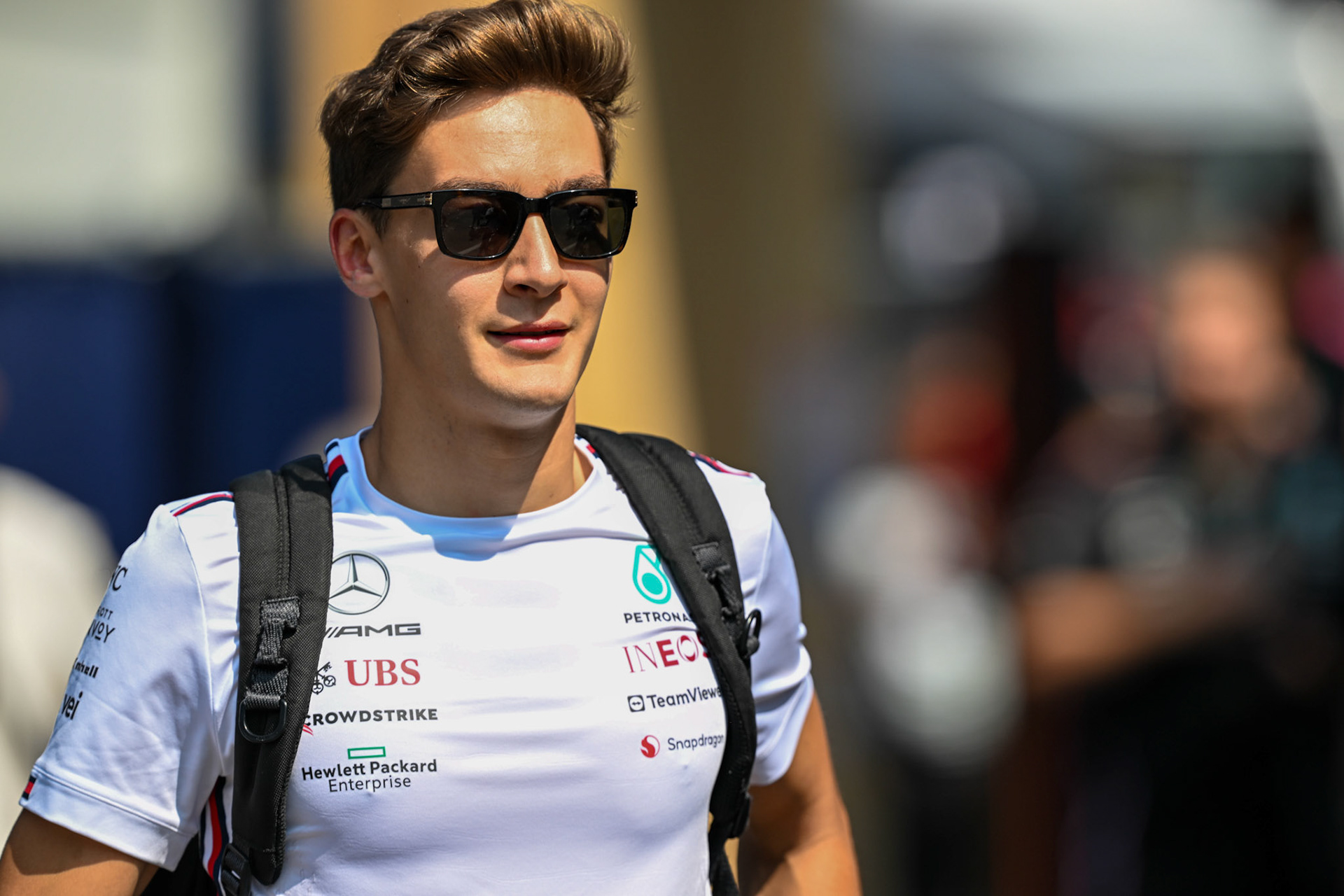 George Russell (GBR) Mercedes AMG F1 Team; Formel 1 GP Austria / Österreich. Freitag, 30.06.2023