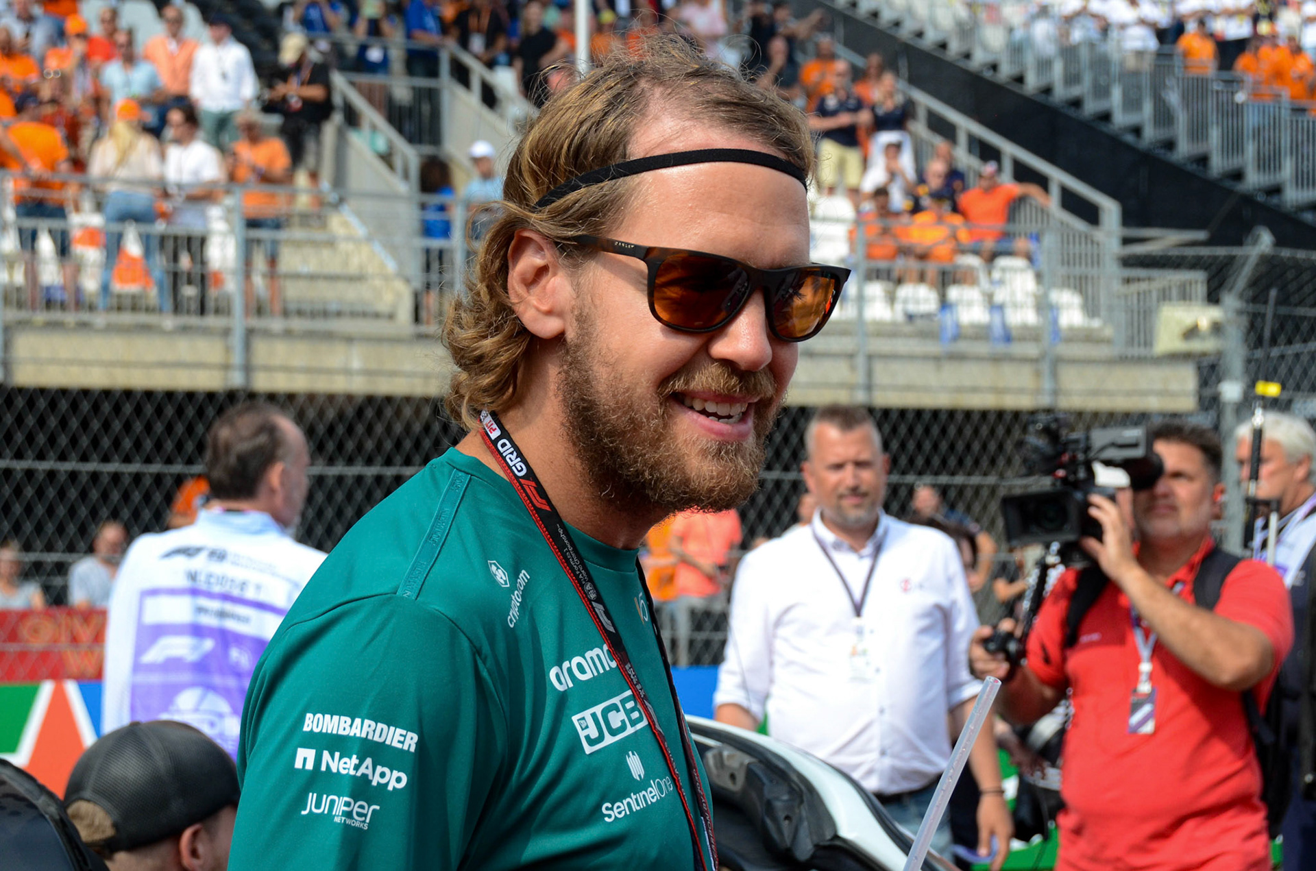 Sebastian Vettel (Ger) Aston Martin Cognizant Formel 1 GP Holland Zandvoort, Sonntag, 04.09.2022