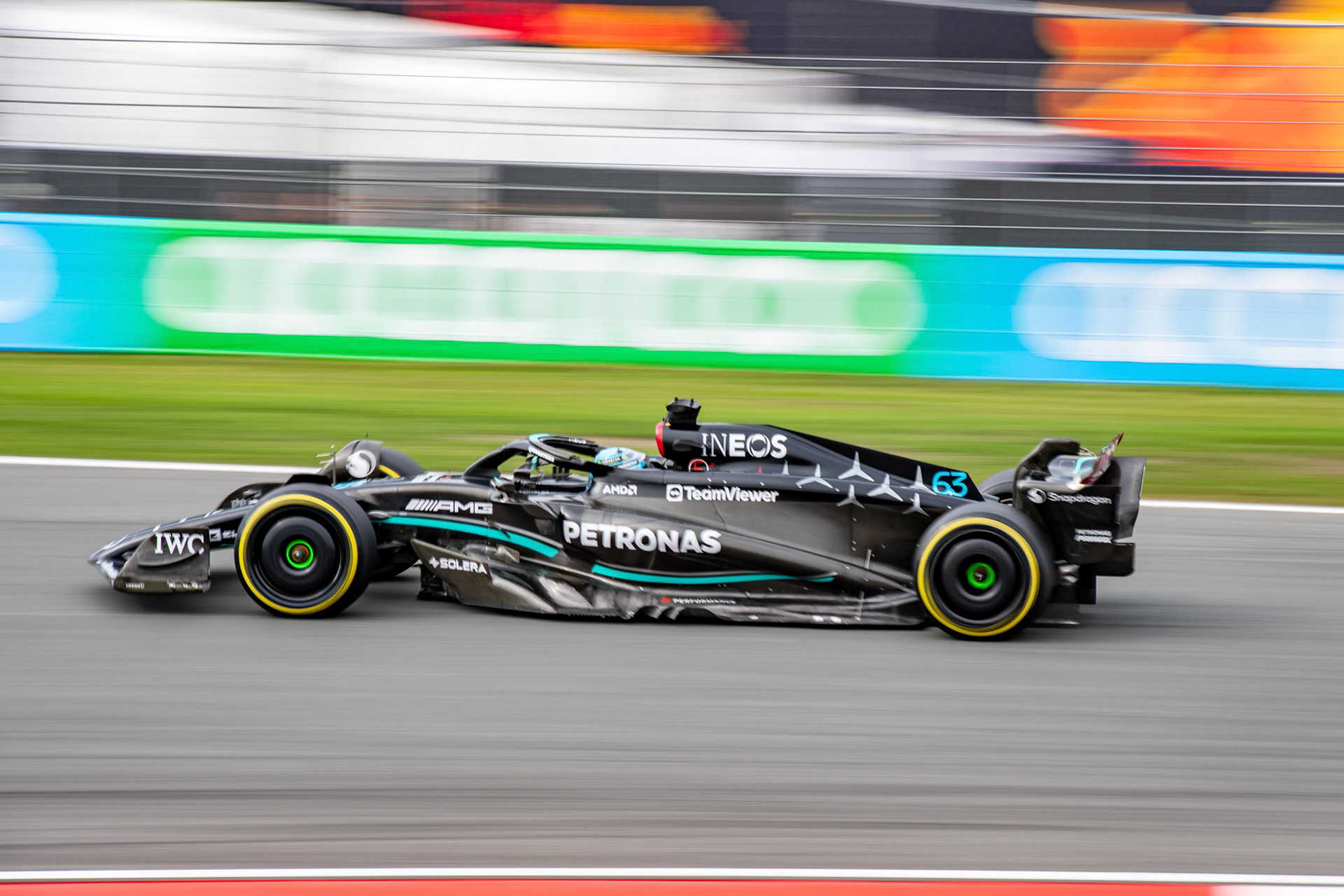 George Russell (GBR) Mercedes AMG F1 Team; Formel 1 GP Holland / Zandvoort. Freitag, 25.08.2023