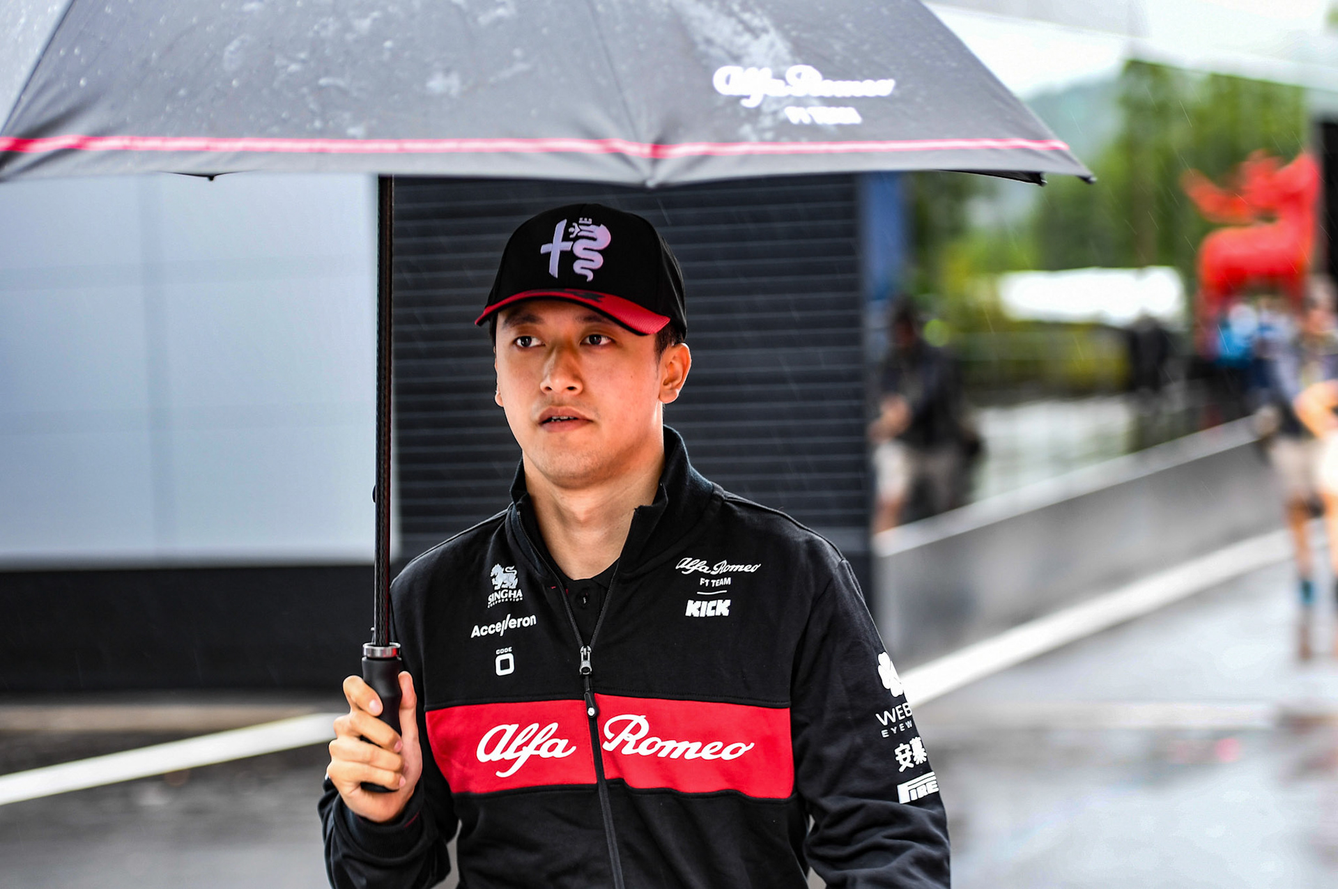 Guanyu Zhou (CHN) Alfa Romeo F1 Team;Formel 1 GP Spa Francorchamps/ Belgien. Donnerstag, 27.07.2023