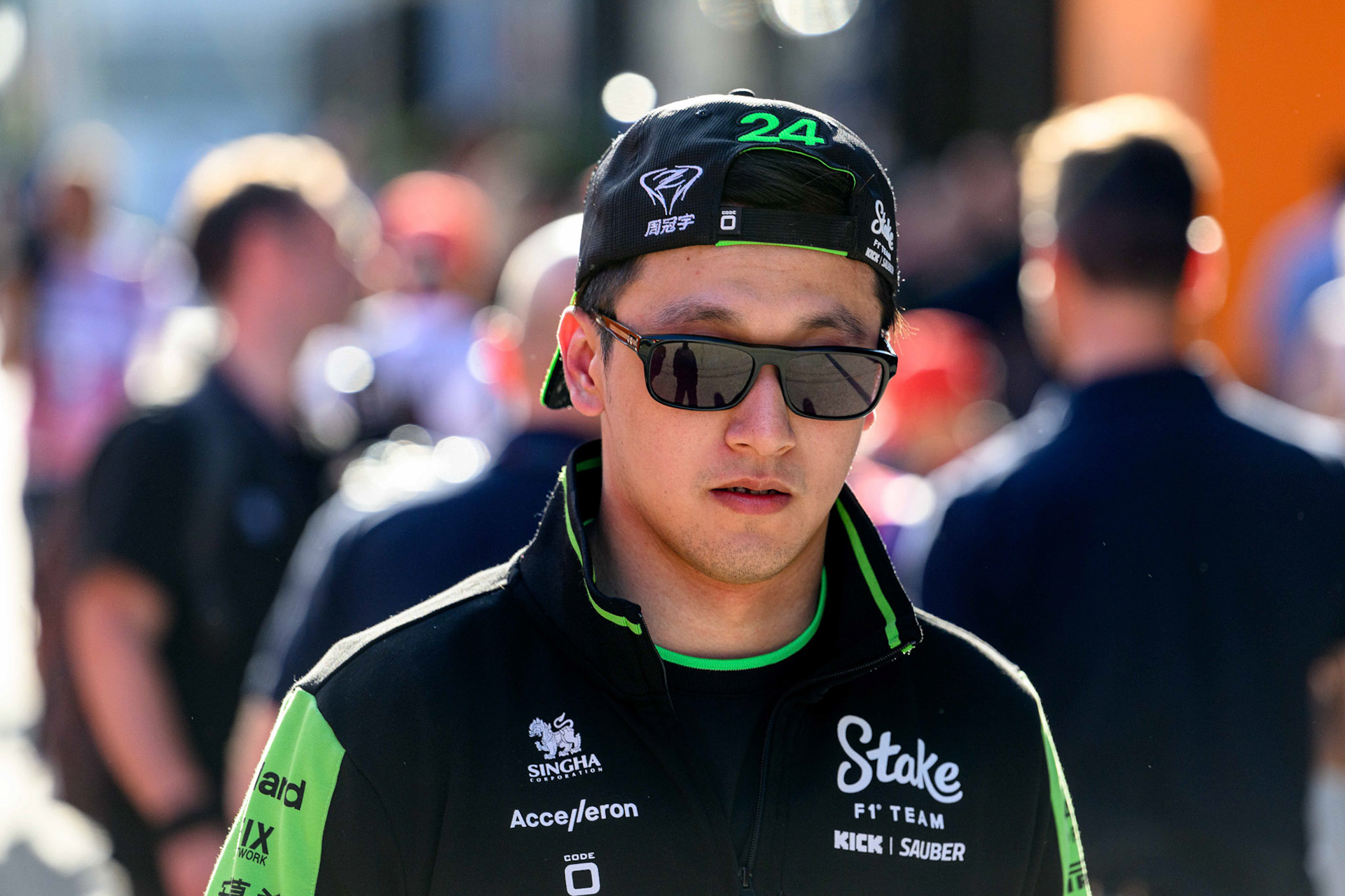 Guanyu Zhou #24, Stake F1 Team Kick Sauber; F1 GP Imola / Italien Freitag, 17.05.2024