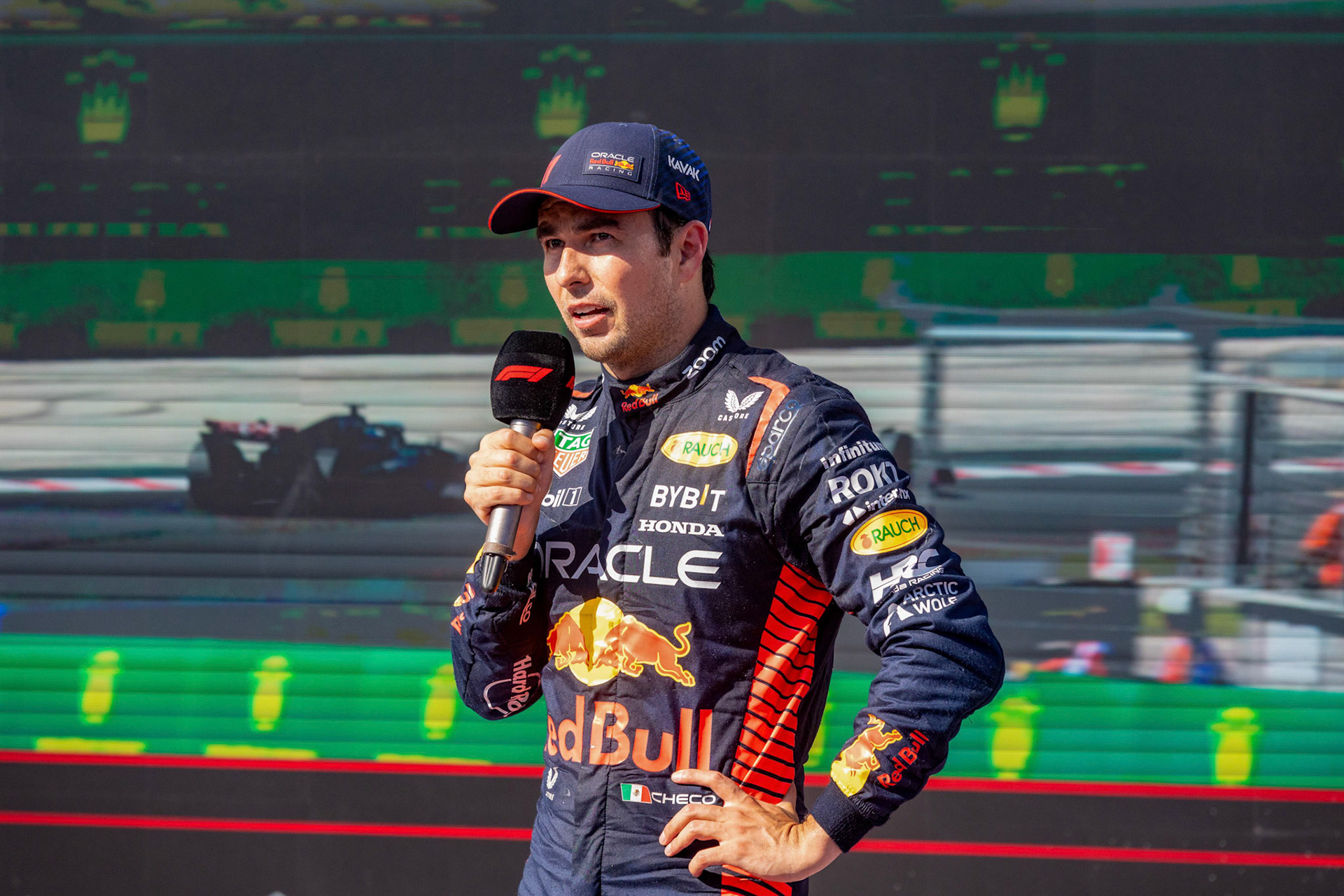 Sergio Perez (MEX) Red Bull Racing; Formel 1 GP Budapest / Ungarn. Sonntag, 23.07.2023