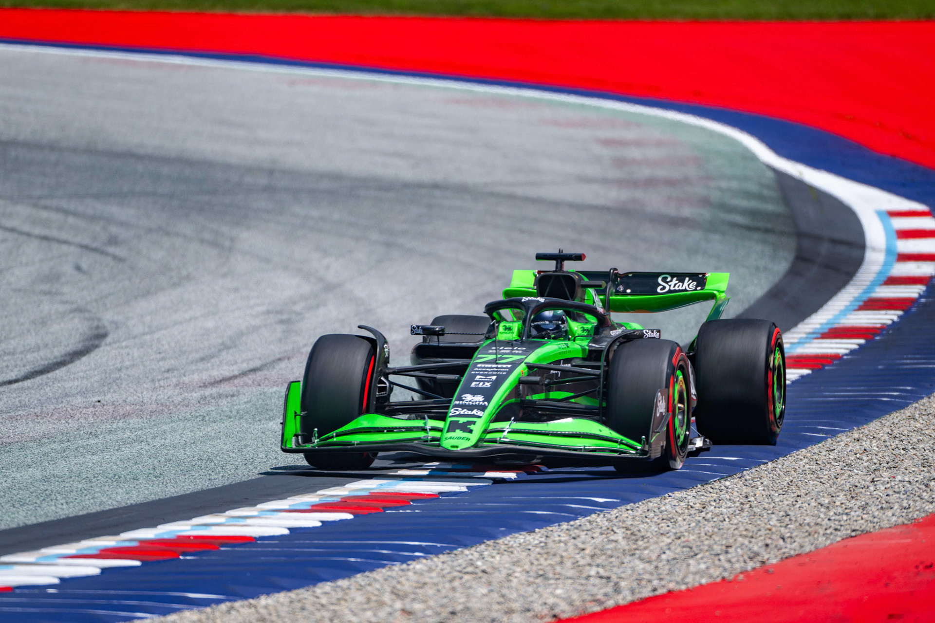 Valtteri Bottas #77, Stake F1 Team Kick Sauber;Formel 1 GP Austria / Österreich. Freitag, 28.06.2024
