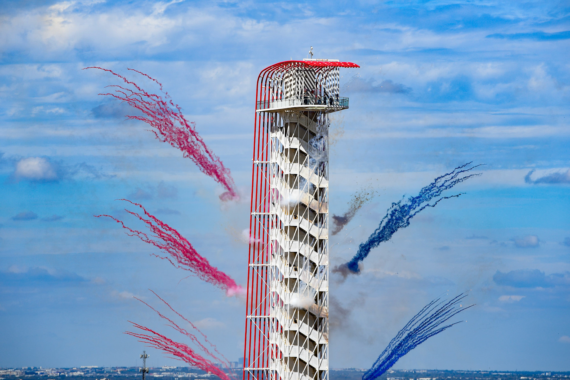 Cobratower; Formel 1 GP USA Austin Texas. Sonntag 22.10.2023