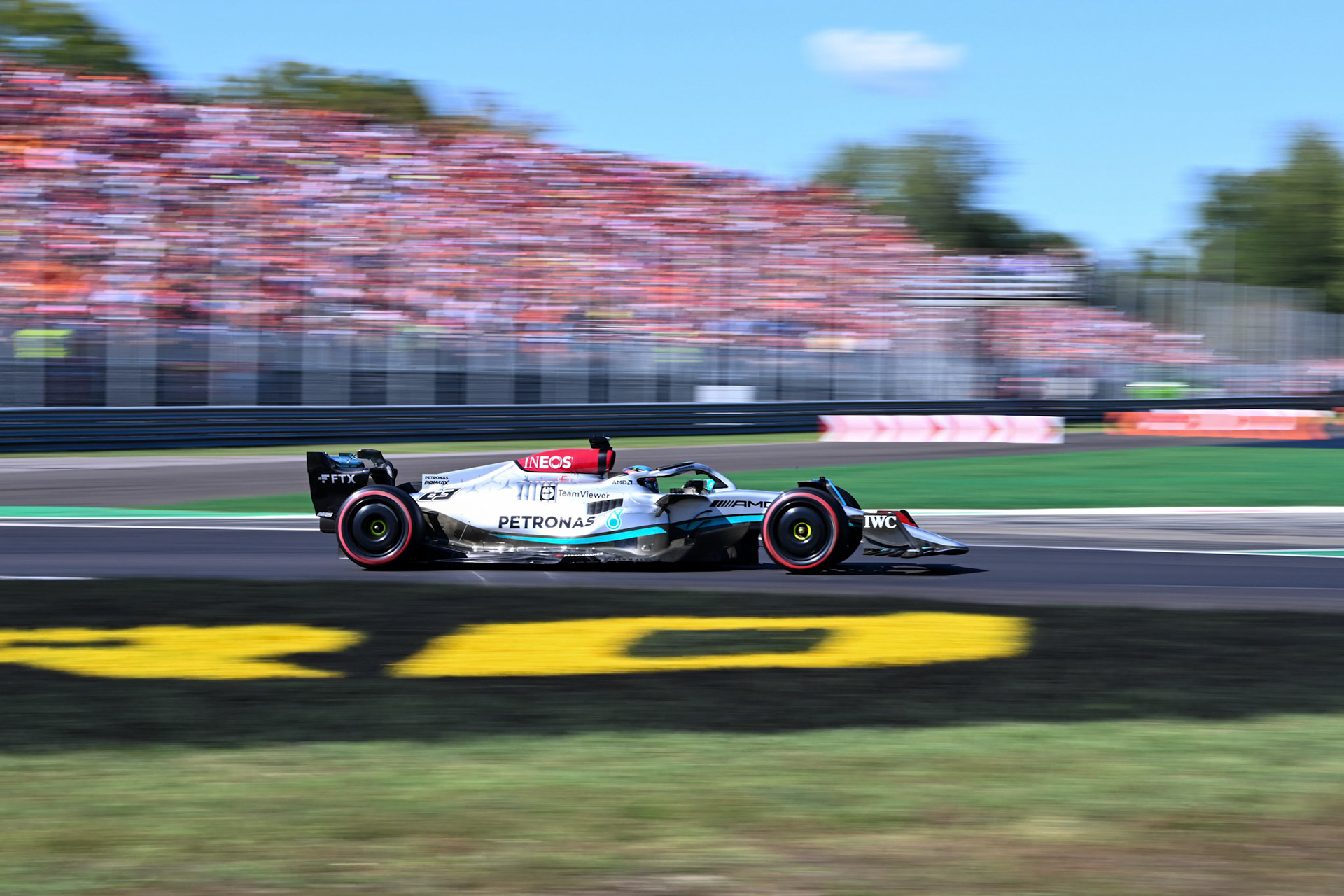 Lewis Hamilton (GBR) Merceds AMG Petronas; Formel 1 GP Italien Monza, Sonntag, 11.09.2022