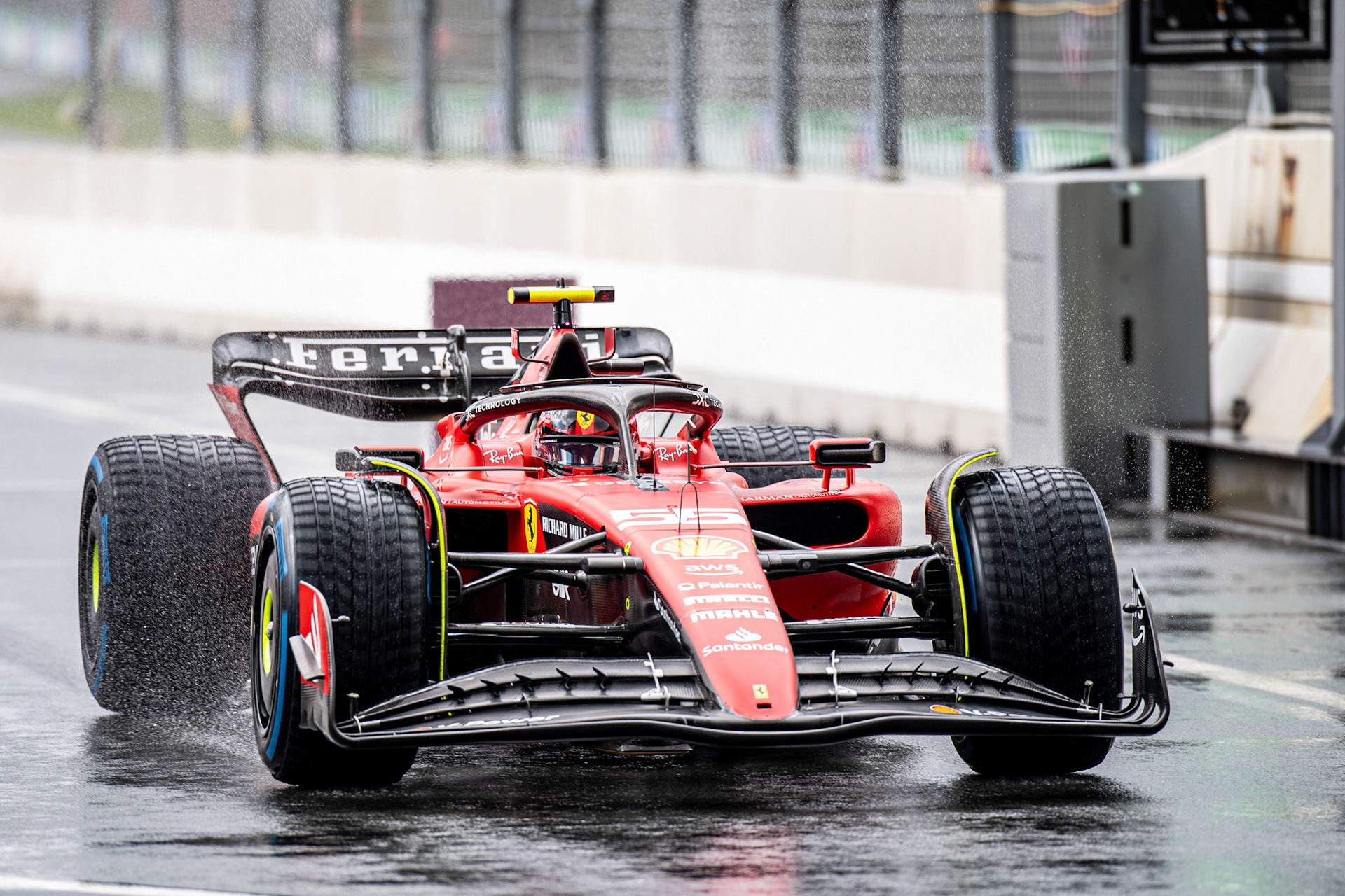Carlos Sainz (ESP) Scuderia Ferrari; Formel 1 GP Holland / Zandvoort. Samstag, 26.08.2023