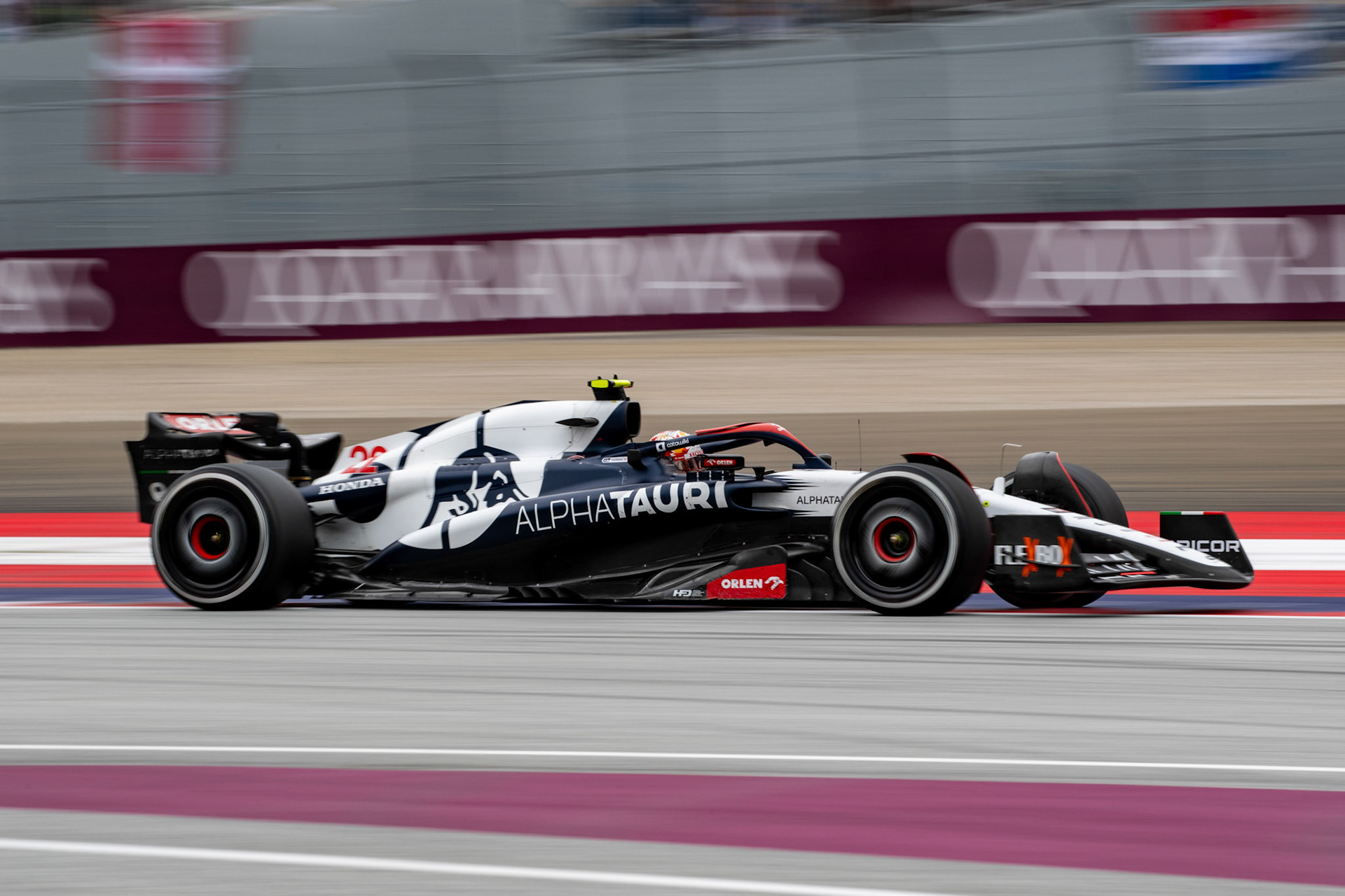 Yuki Tsunoda (JPN) Scuderia Alpha Tauri;Formel 1 GP Austria / Österreich. Sonntag, 02.07.2023