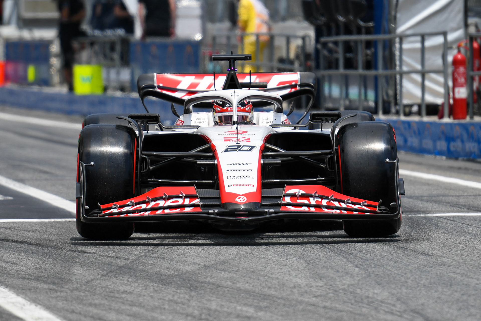 Kevin Magnussen (DEN) Haas F1 Team;Formel 1 GP Barcelona. Freitag 02.06.2023