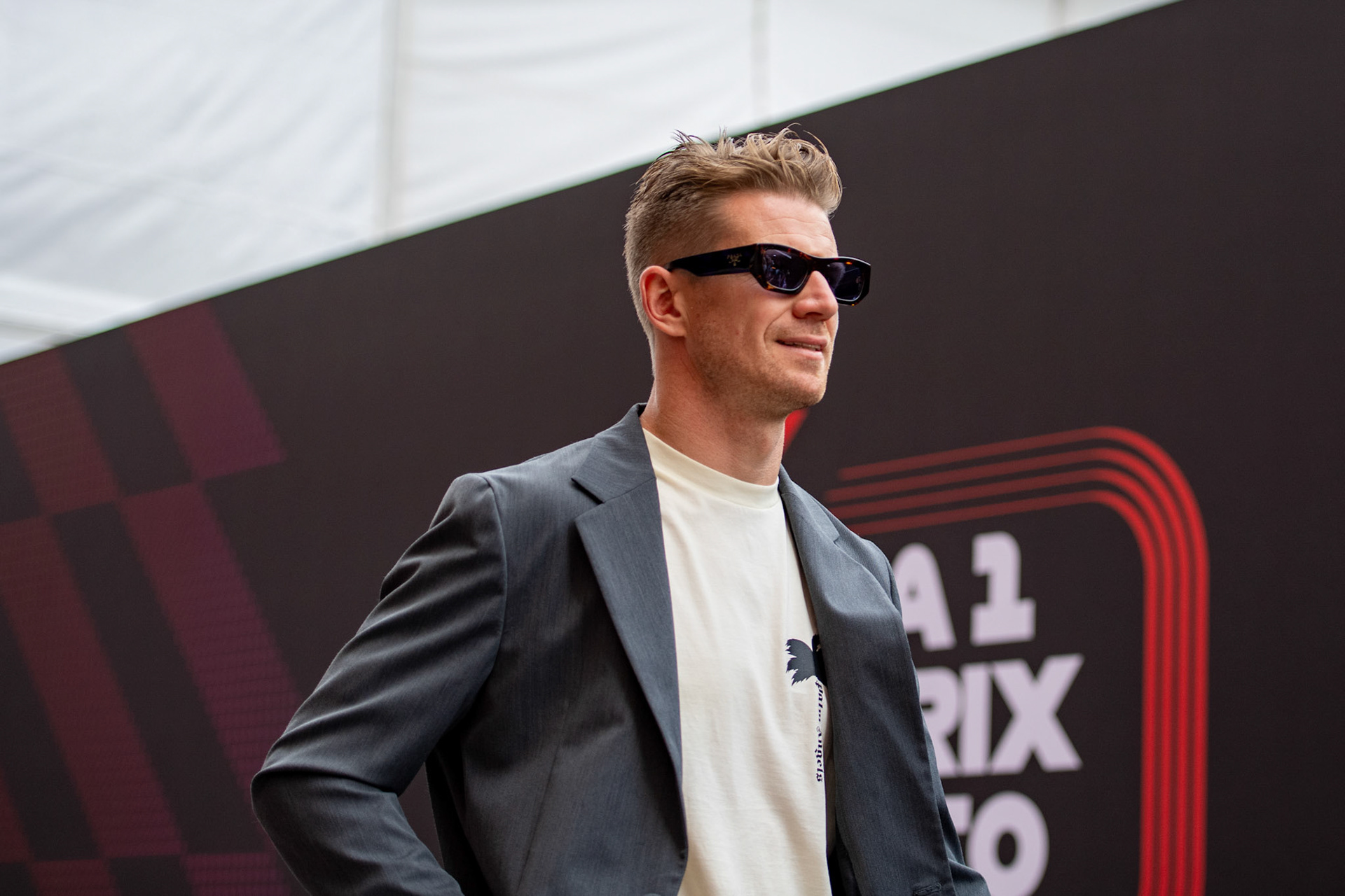 Nico Hülkenberg #27, MoneyGram Haas F1 Team; Formel1 GP Monaco Donnerstag, 23.05.2024