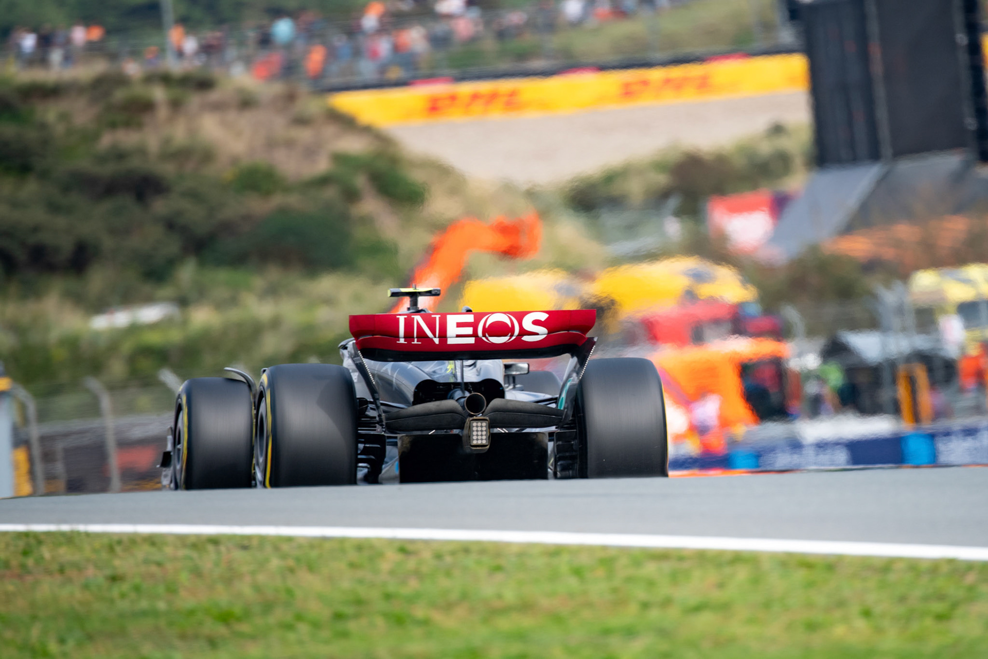 Lewis Hamilton (GBR) Mercedes AMG F1 Team; Formel 1 GP Holland / Zandvoort. Freitag, 25.08.2023