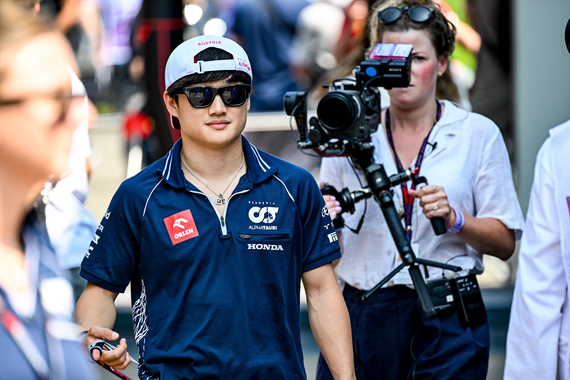 Yuki Tsunoda (JPN) Scuderia Alpha Tauri;Formel 1 GP Austria / Österreich. Freitag, 30.06.2023