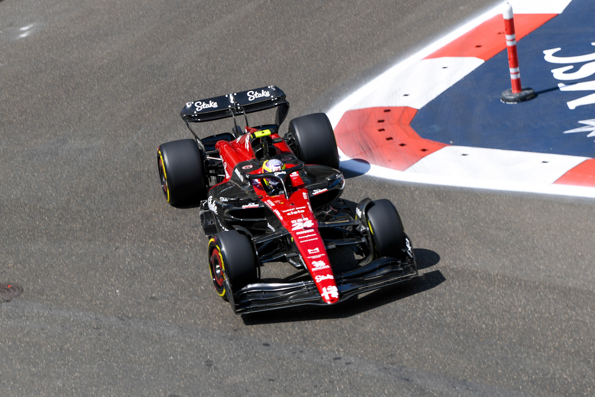 Zhou Guanyu (CHN) Alfa Romeo F1 Team; Formel 1 GP Baku Azerbaijan. Freitag 28.04.2023
